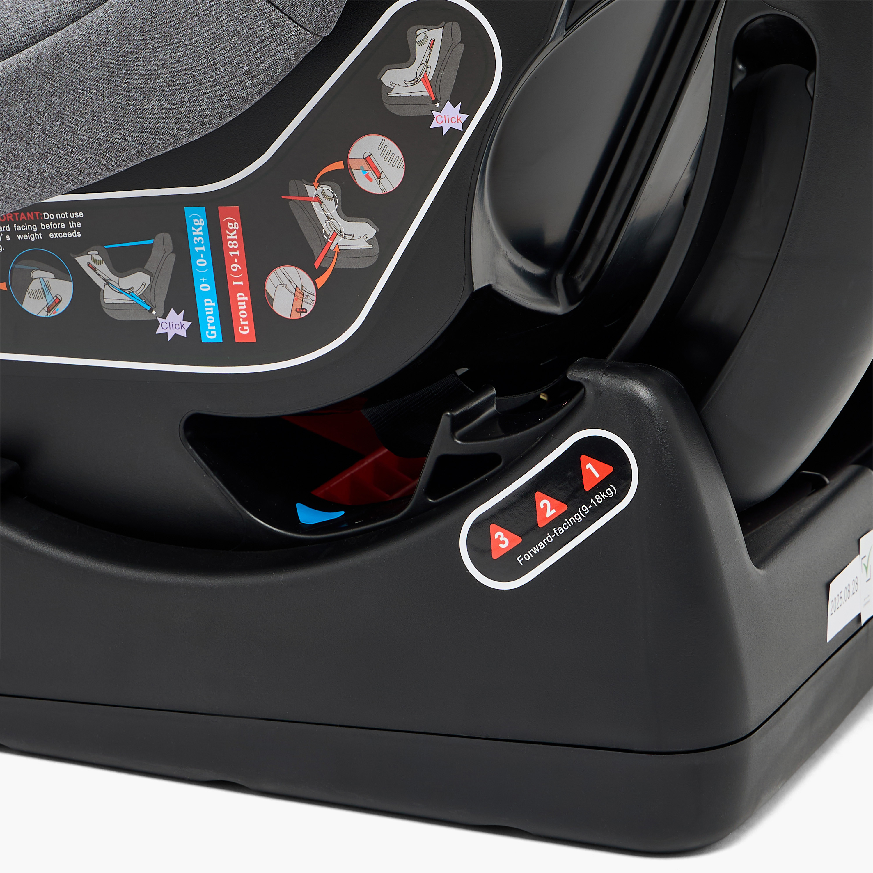 Juniors Cruz Convertible Car Seat with 5-Point Safety Harness and Seat Belt System-baby-gear-carseats-image-10