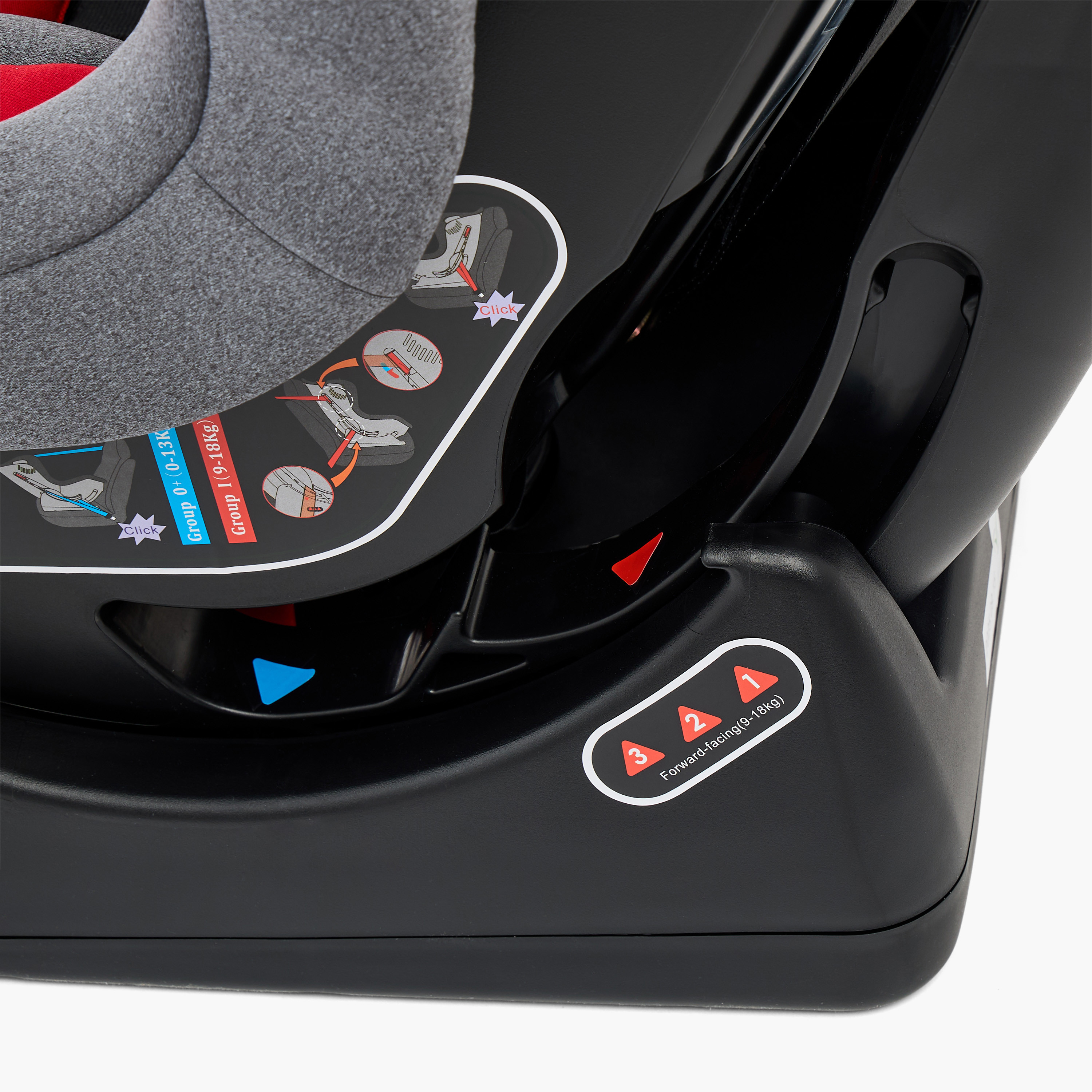 Juniors Cruz Convertible Car Seat with 5-Point Safety Harness and Seat Belt System-baby-gear-carseats-image-10