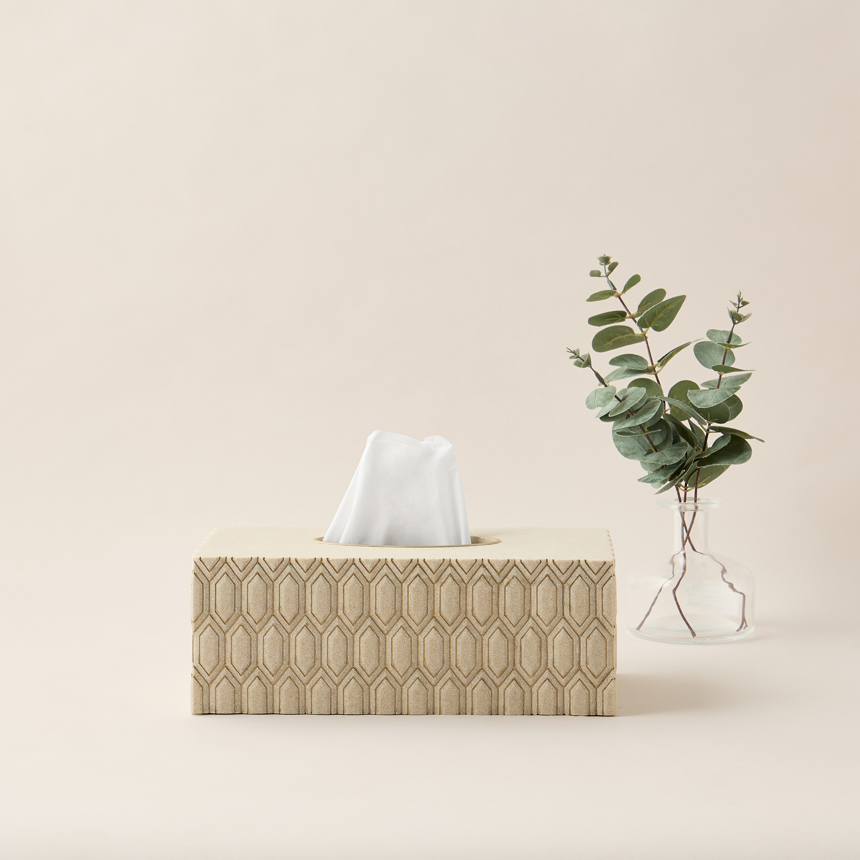 Darwaza Geometric Textured Tissue Holder-household-bathandlaundry-bathaccessories-tissueboxesandcottonjars-image-1