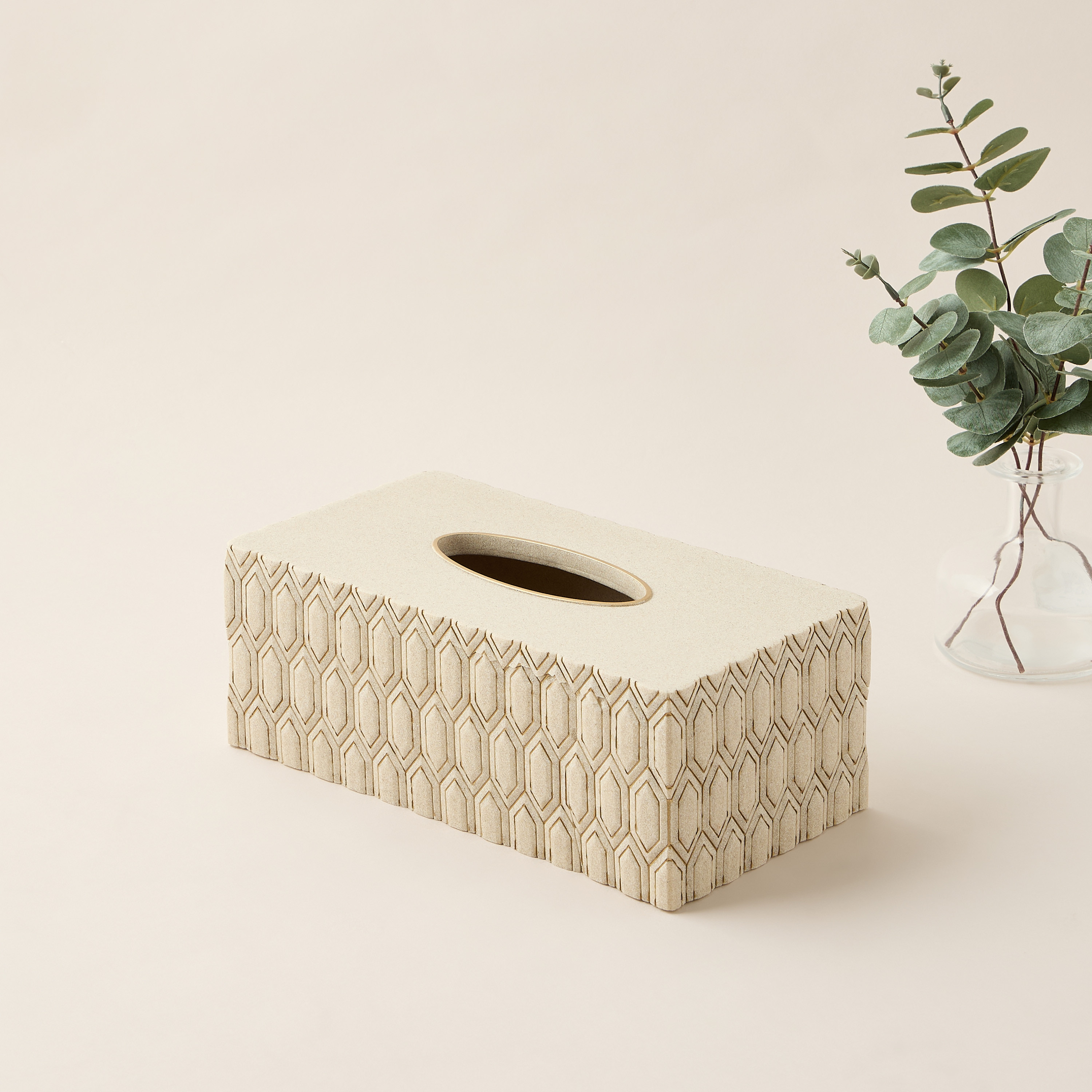 Darwaza Geometric Textured Tissue Holder-household-bathandlaundry-bathaccessories-tissueboxesandcottonjars-image-2