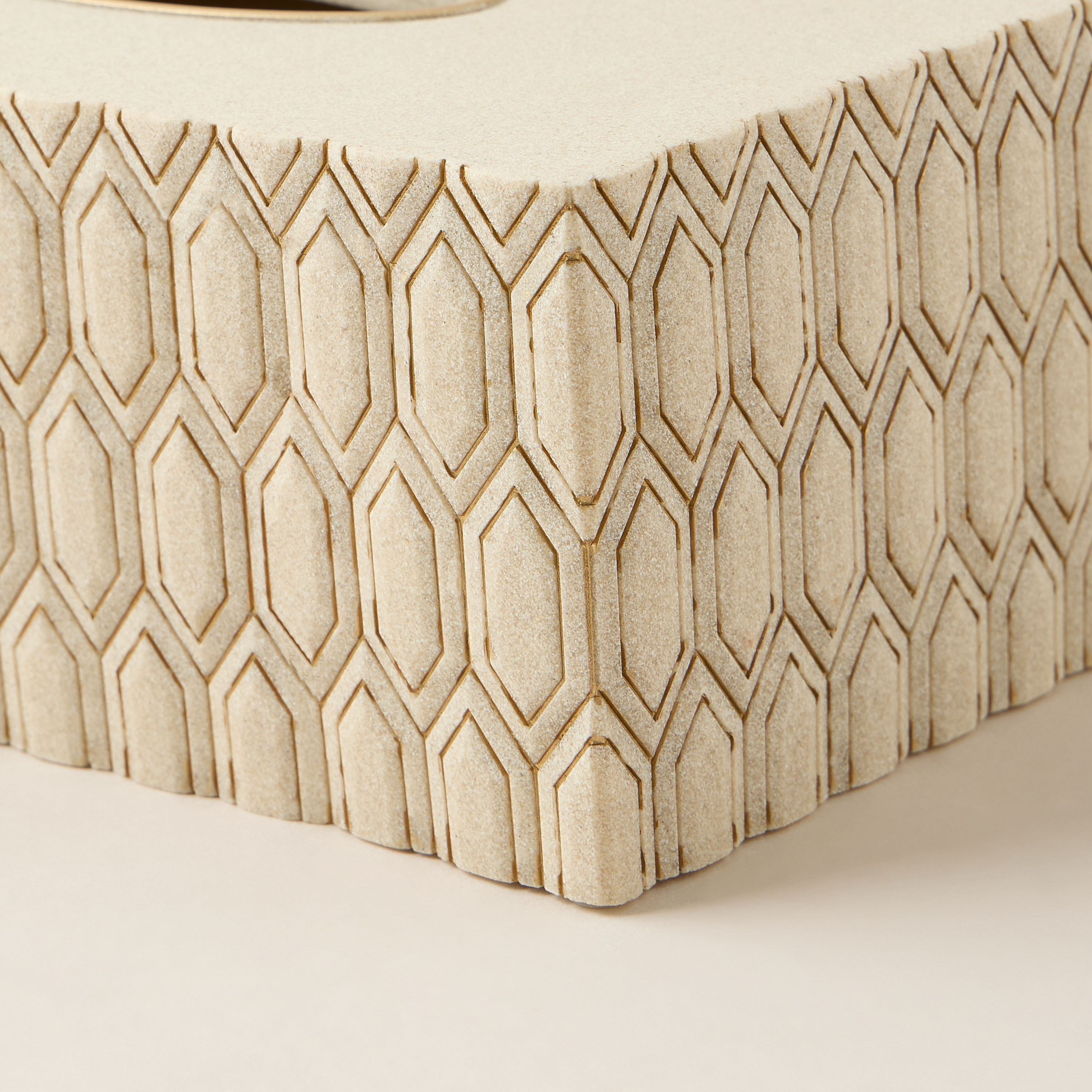 Darwaza Geometric Textured Tissue Holder-household-bathandlaundry-bathaccessories-tissueboxesandcottonjars-image-4