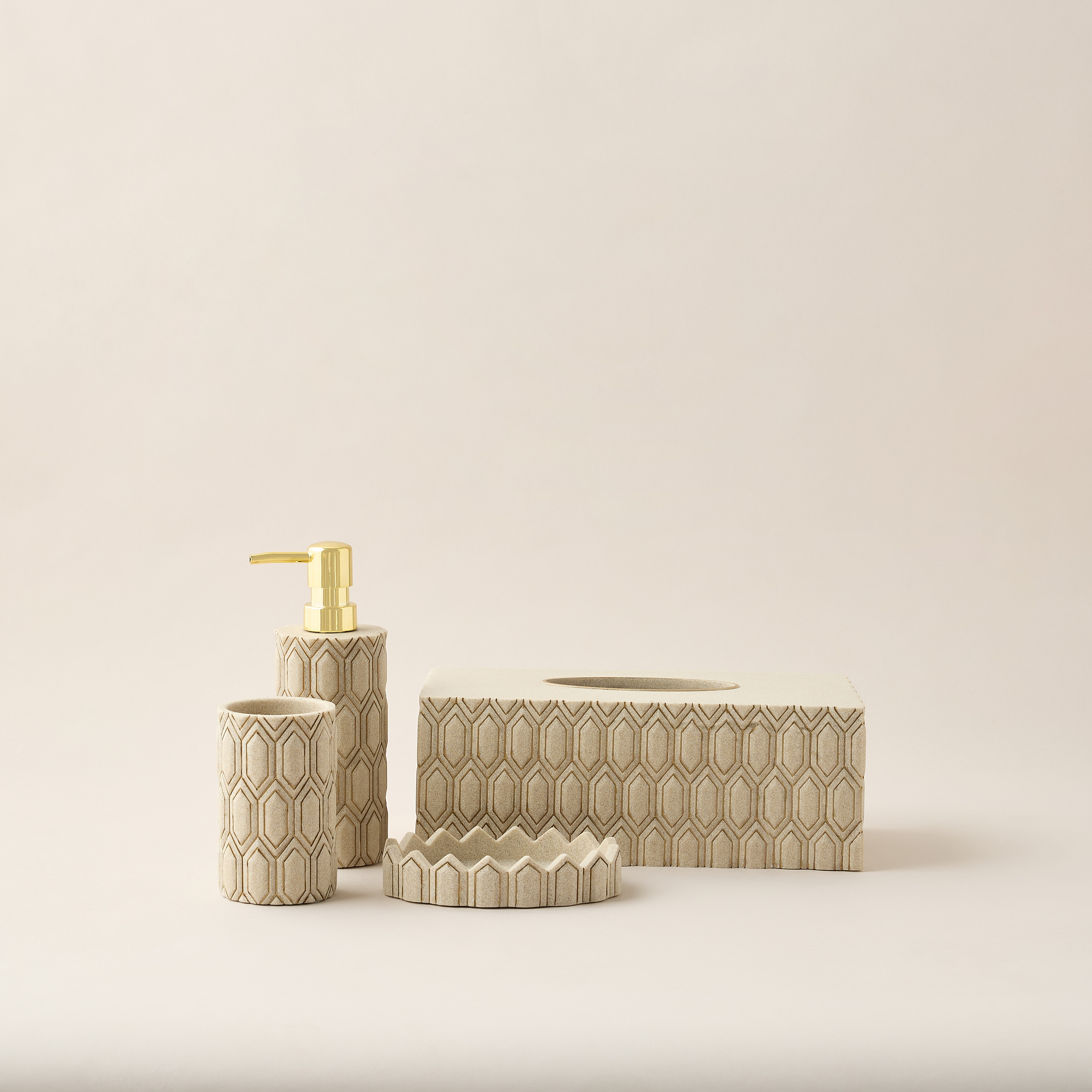 Darwaza Geometric Textured Tissue Holder-household-bathandlaundry-bathaccessories-tissueboxesandcottonjars-image-5