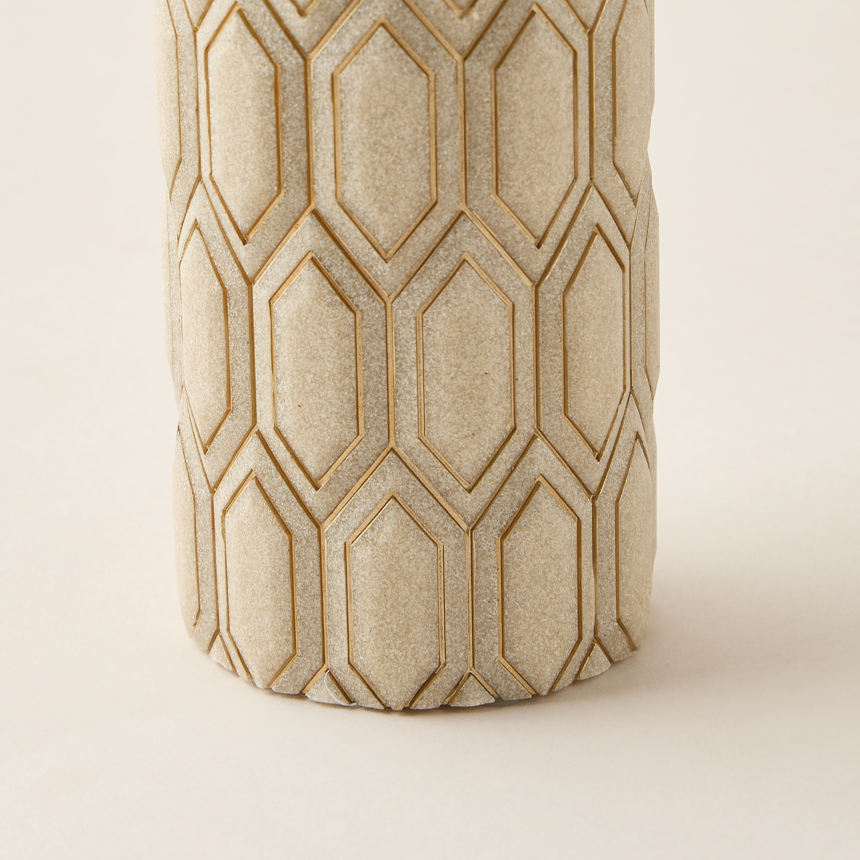 Darwaza Geometric Textured Lotion Dispenser-household-bathandlaundry-bathaccessories-soapdishesanddispensers-image-4