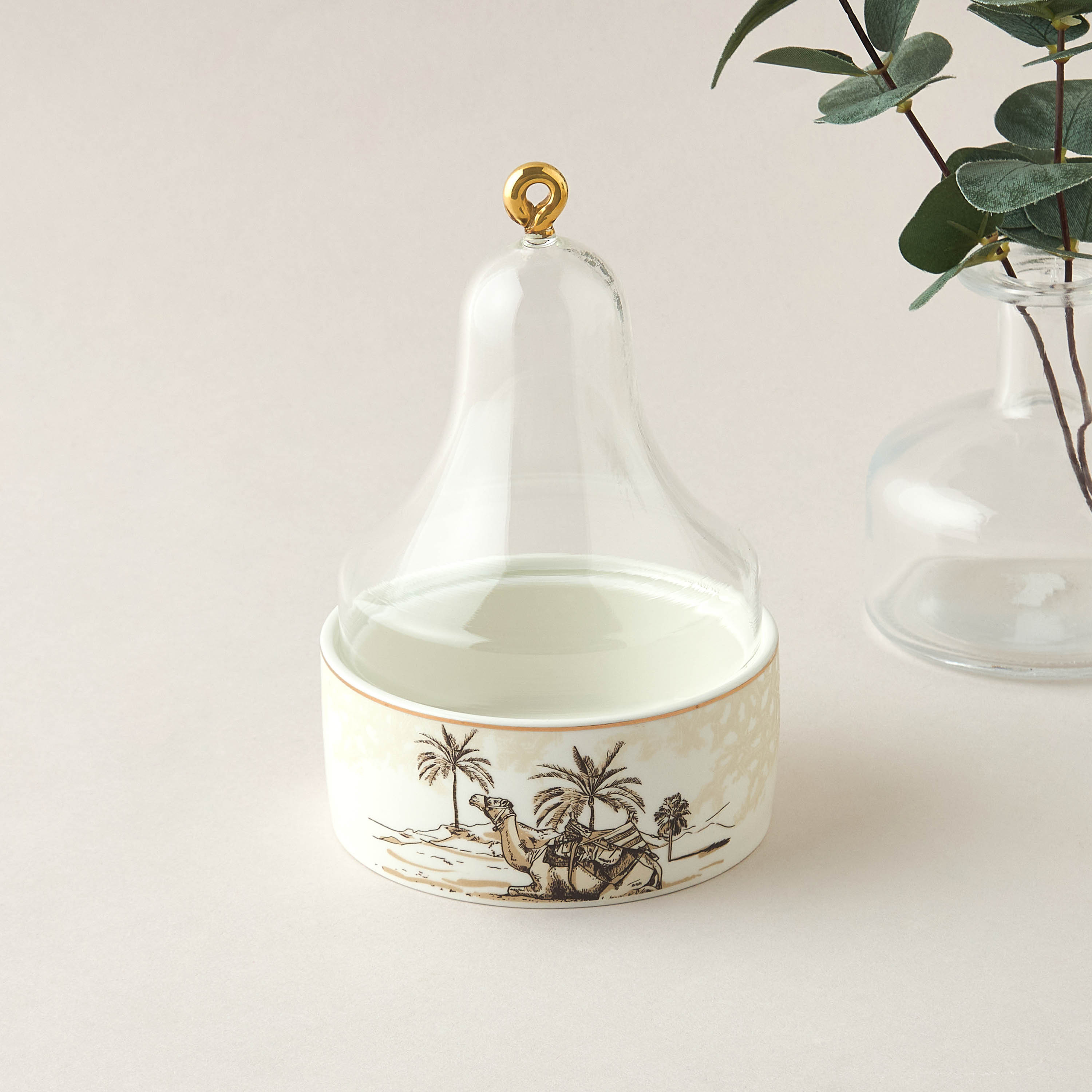 Nomad Luxe Date Bowl with Glass Lid - 11.5 cms-household-dining-dinnerware-bowls-image-1