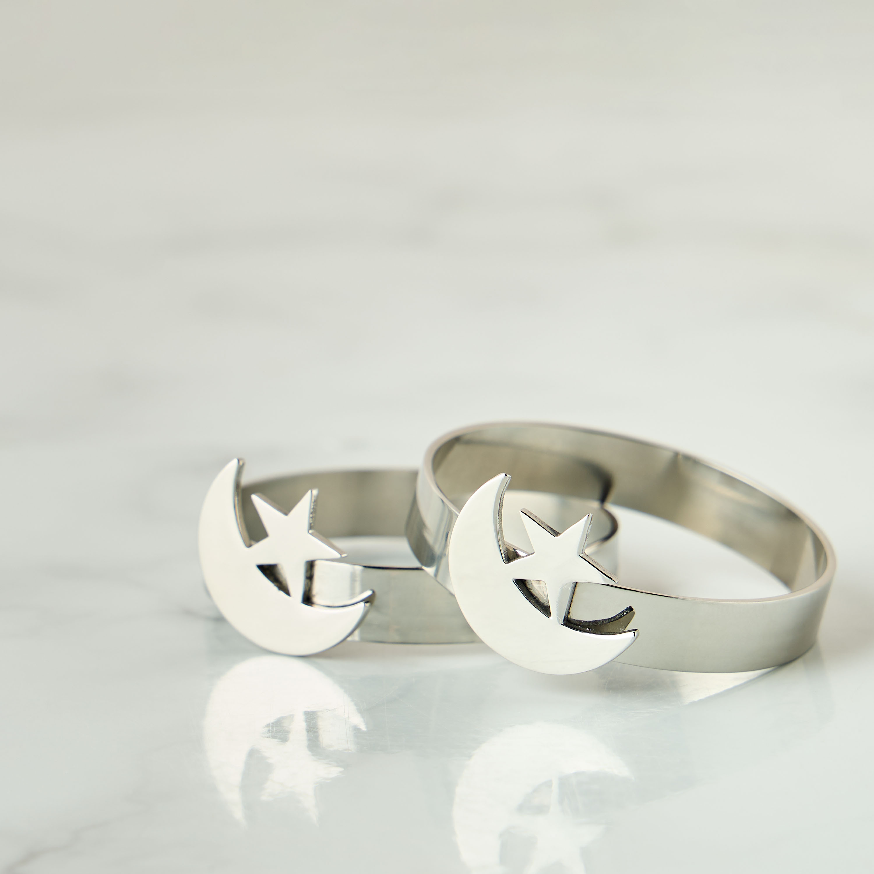 Noor Crescent and Star Accent Napkin Ring - Set of 2-household-dining-tablelinen-napkinsandaccessories-image-4