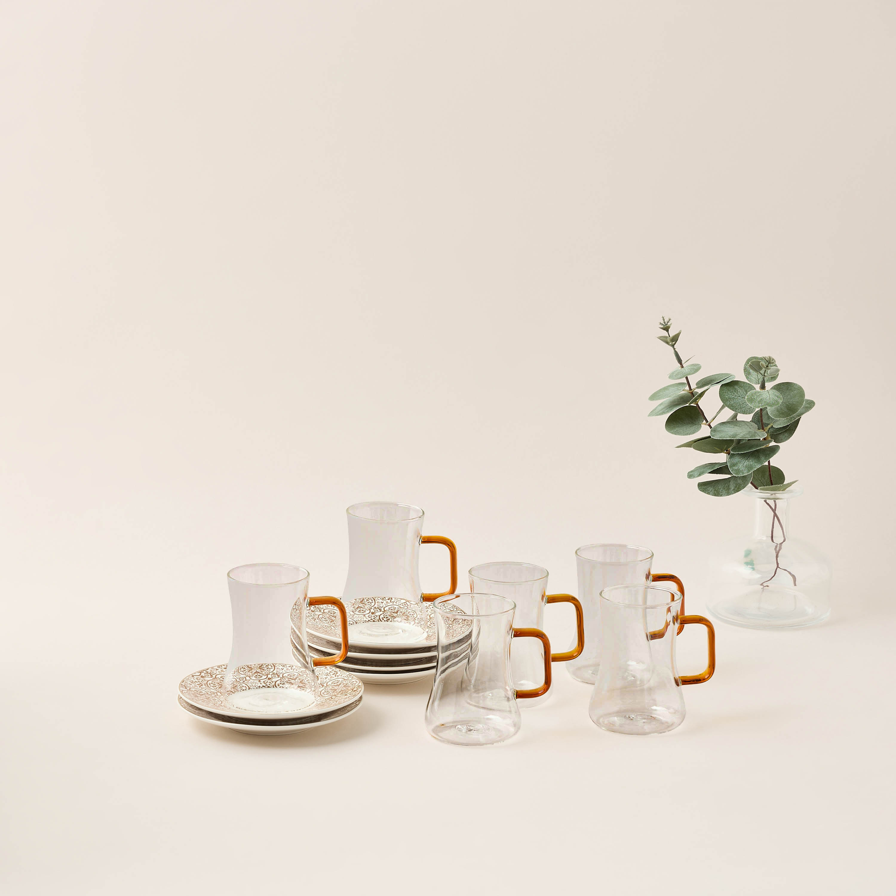 Ramadan Essential 12-Piece Printed Bone China Tea Cup and Saucer Set-household-dining-teaandcoffee-teaandcoffeesets-image-1