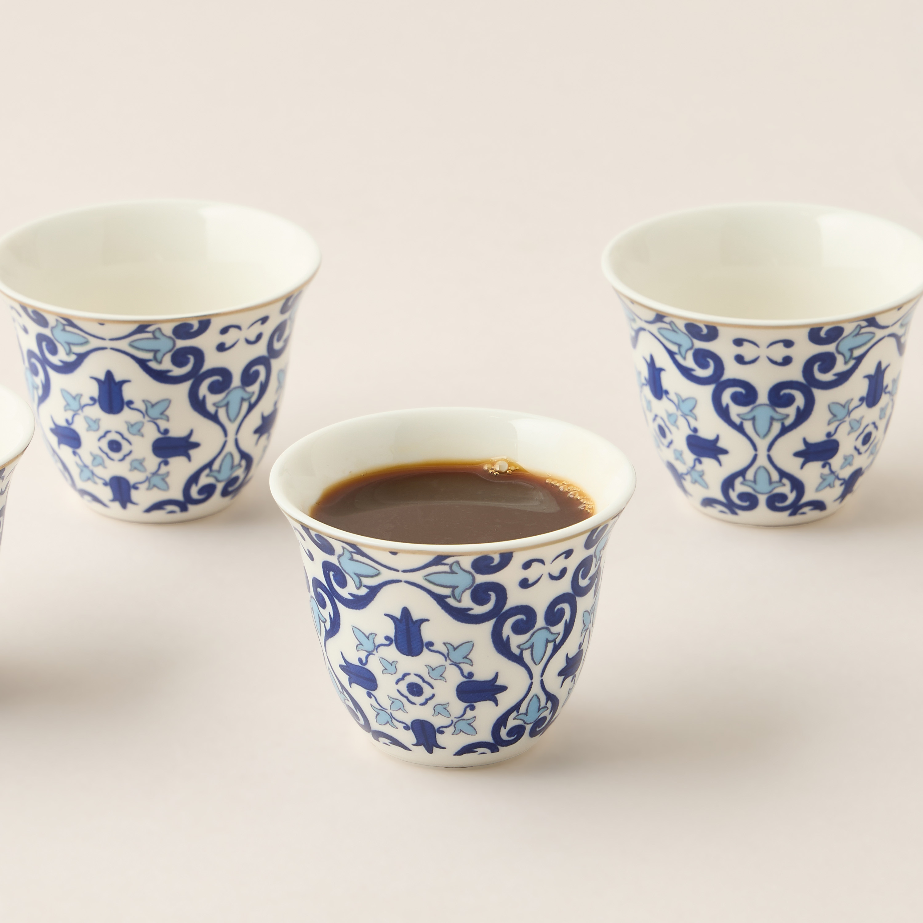Azure Printed 12-Piece Kahwa Cup Set - 60 ml-household-dining-teaandcoffee-teaandcoffeesets-image-3