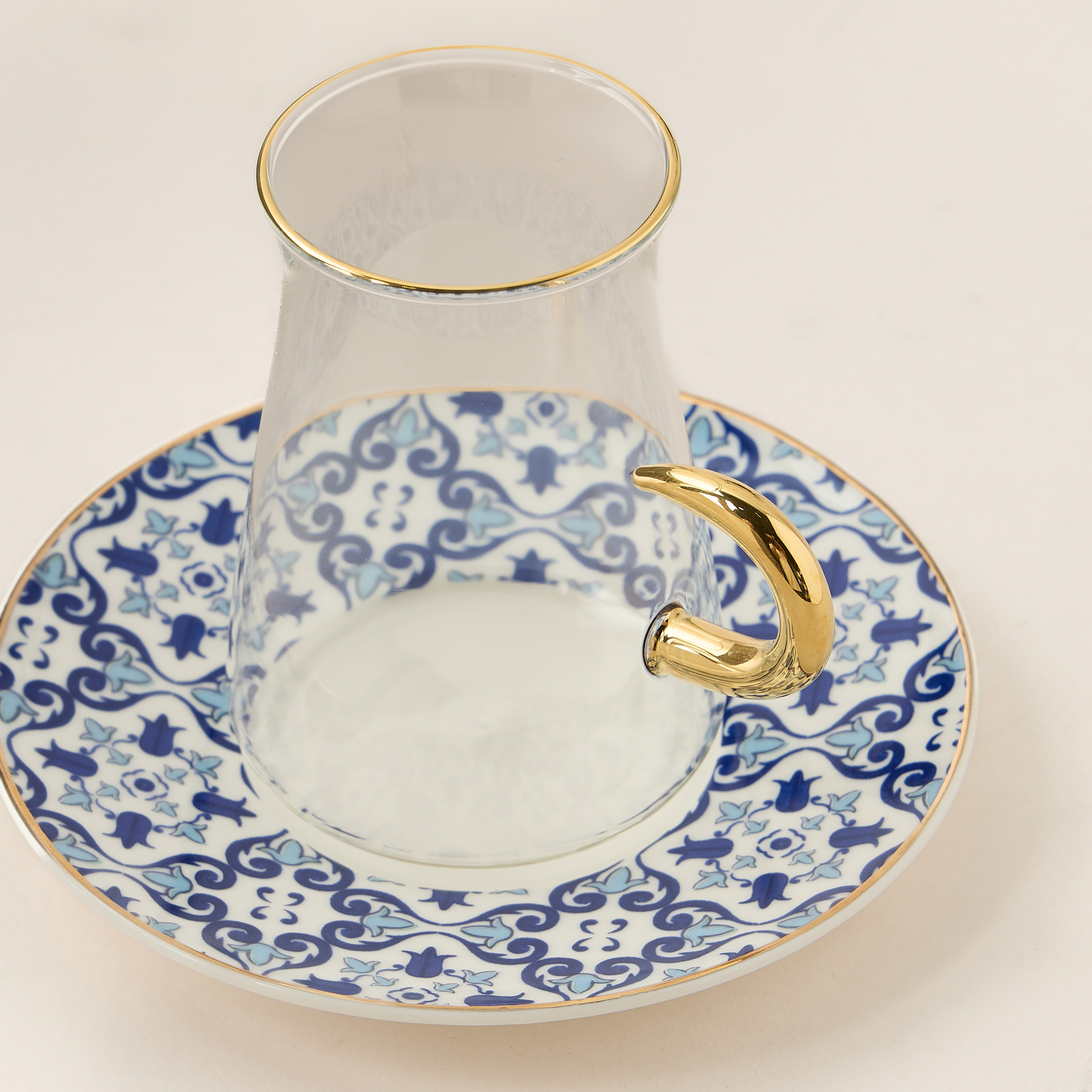 Azure 6-Piece Cup and Saucer Set-household-dining-teaandcoffee-teaandcoffeesets-image-3