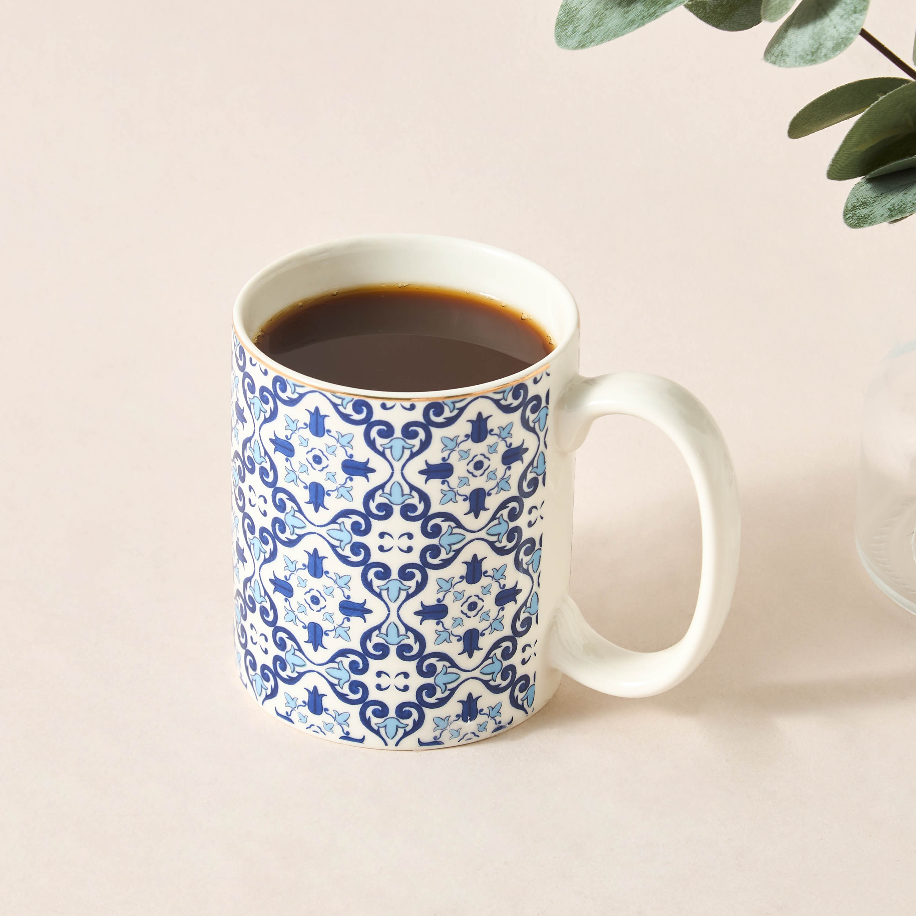 Azure Printed Bone China Mug - 360 ml-household-dining-teaandcoffee-mugsandcups-image-3
