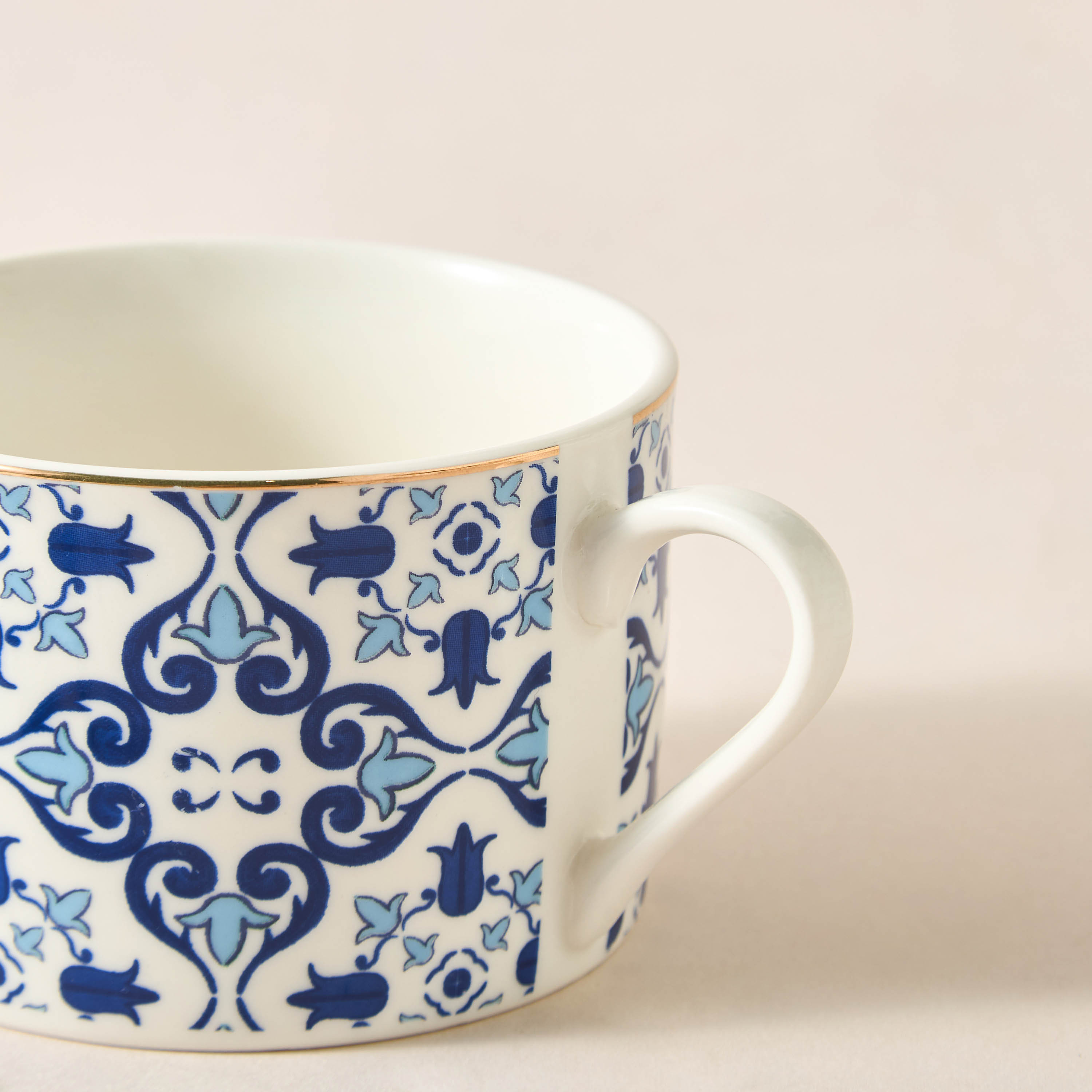 Azure Printed 2-Piece Cup and Saucer Set-household-dining-teaandcoffee-teaandcoffeesets-image-2