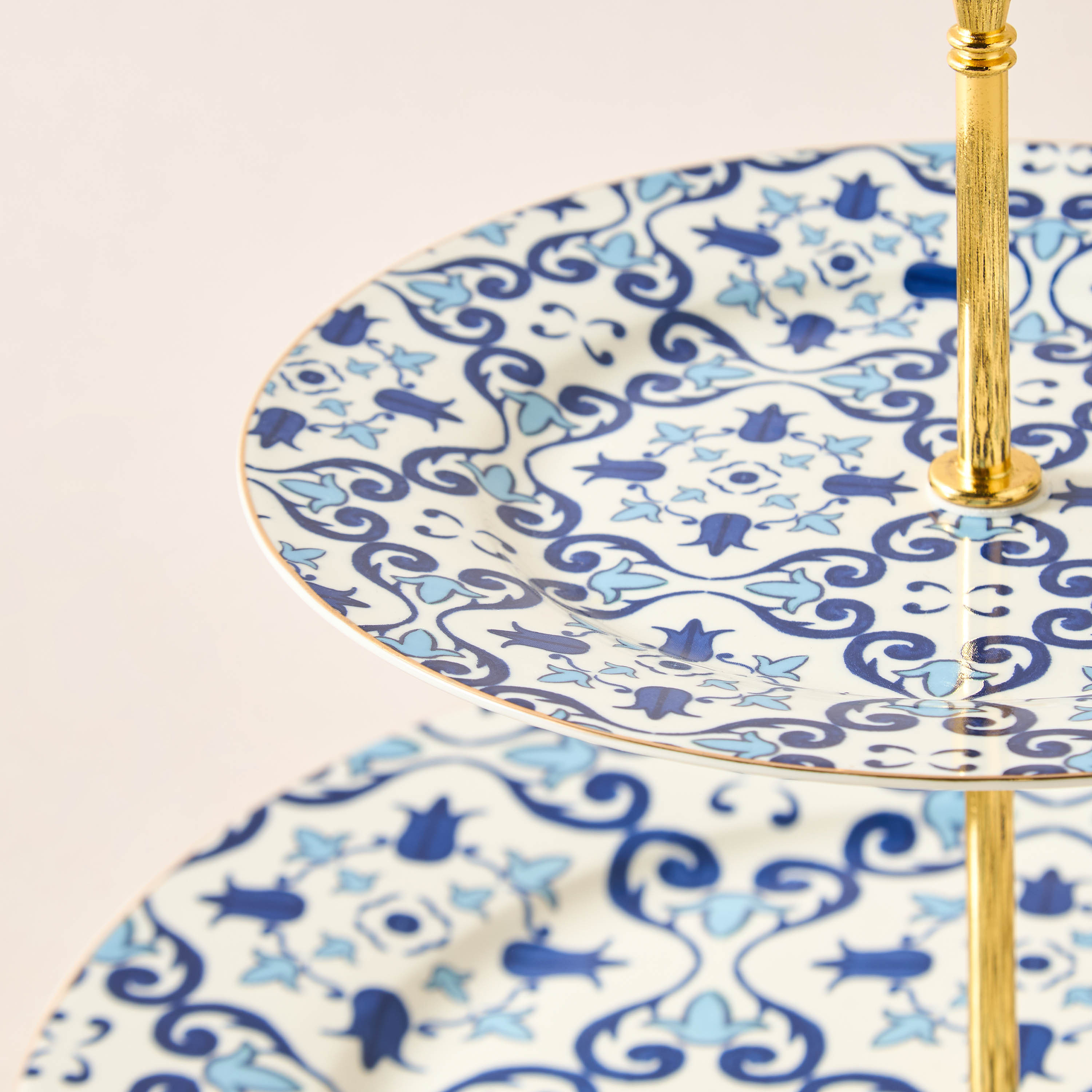 Azure 2-Tier Printed Cake Stand-household-dining-serveware-cakestands-image-3