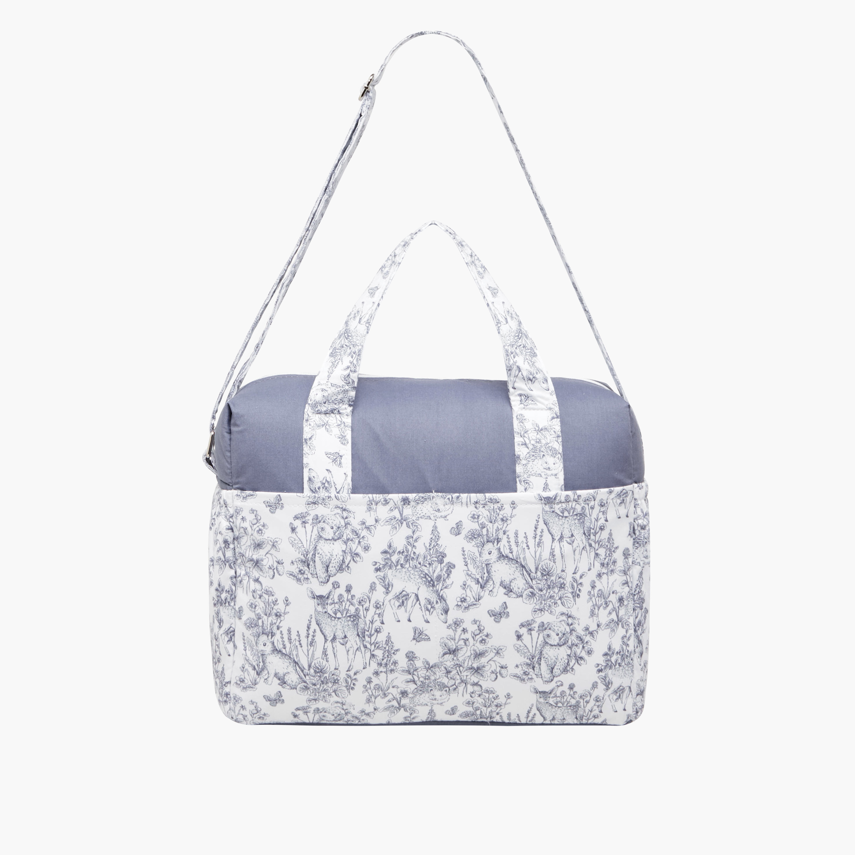 Giggles Diaper and Nest Bag with Woodland Print-baby-diapering-diaperbags-image-2