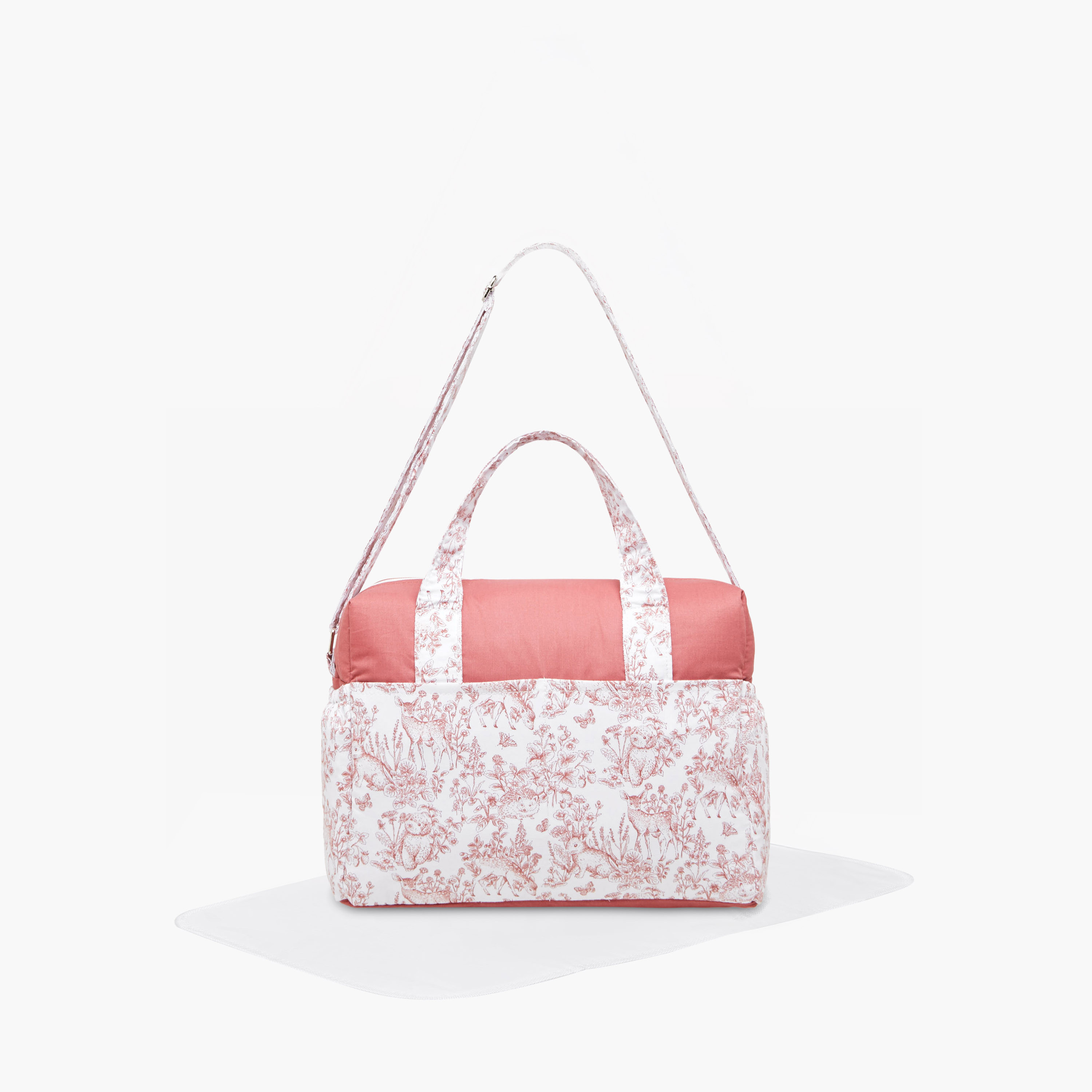 Giggles Diaper Bag with Woodland Print-baby-diapering-diaperbags-image-1