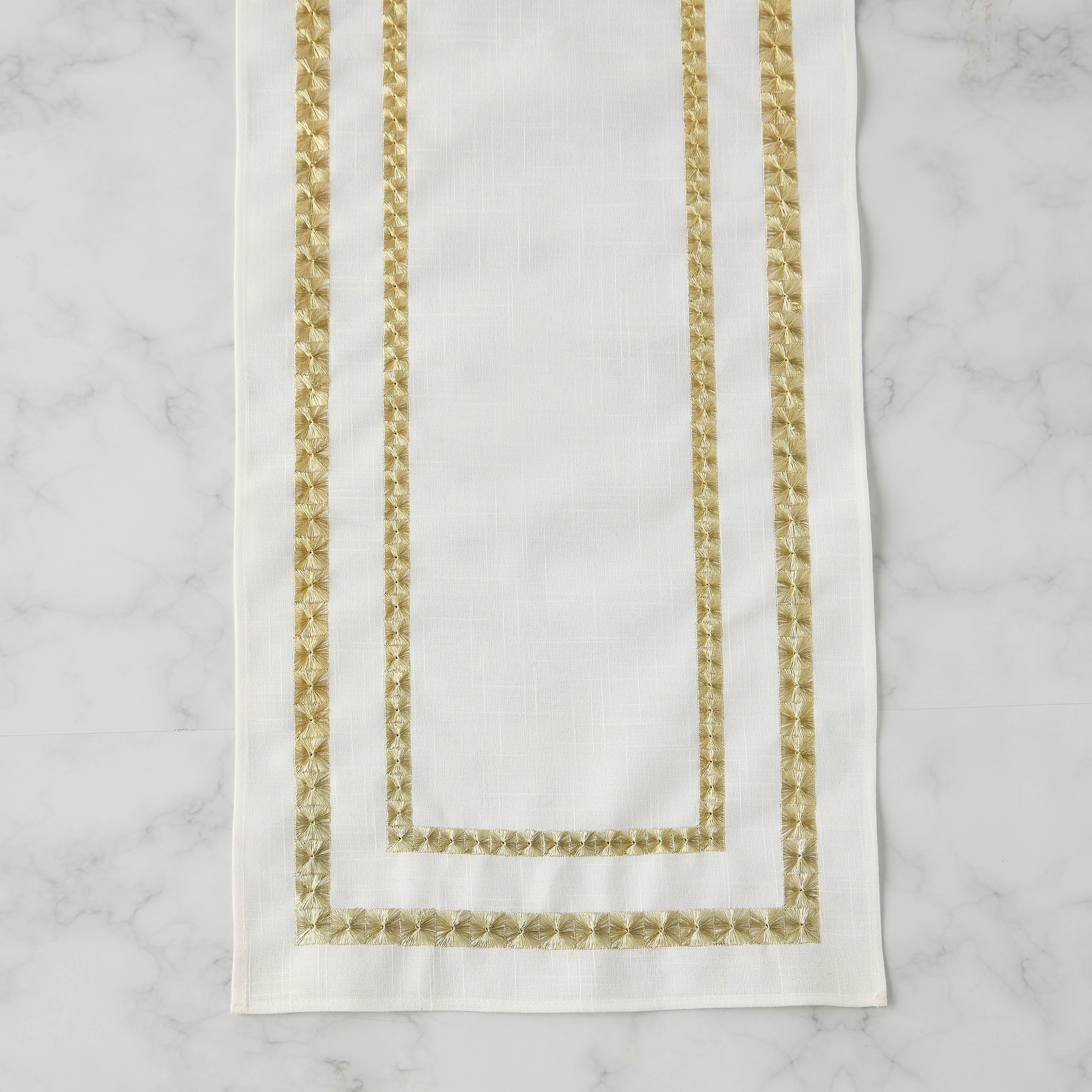 Nomad Luxe Embroidered Table Runner - 180x33 cms-household-dining-tablelinen-runnersandtablecovers-image-3