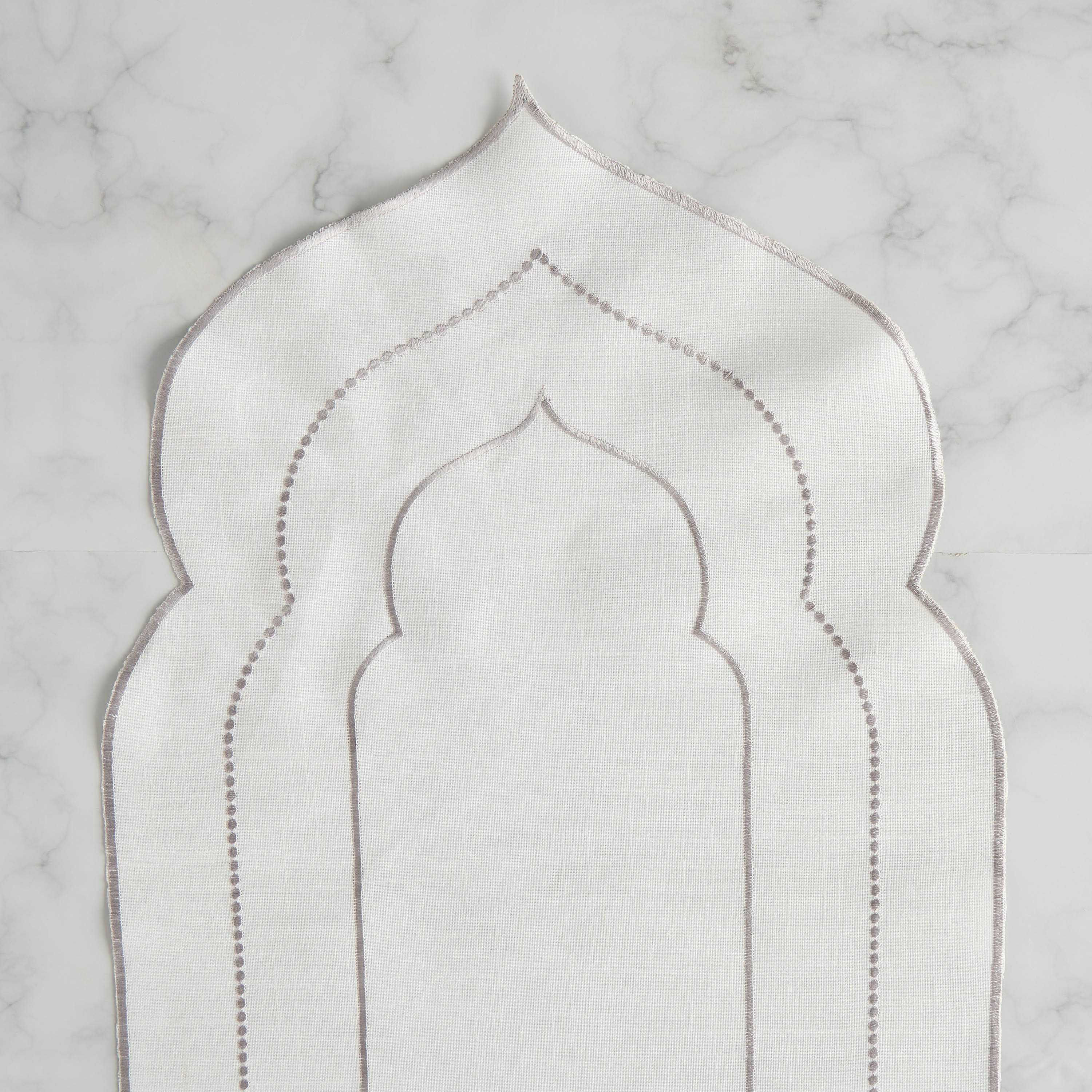 Noor Door Embroidered Table Runner - 180x33 cms-household-dining-tablelinen-runnersandtablecovers-image-3