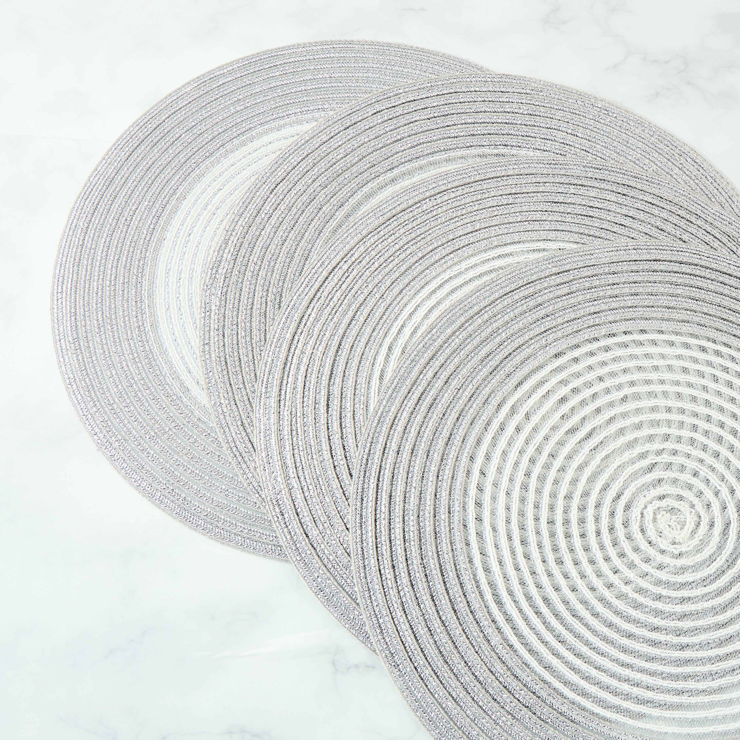 Wire Woven Textured Round Placemat - Set of 4-household-dining-tablelinen-placemats-image-5