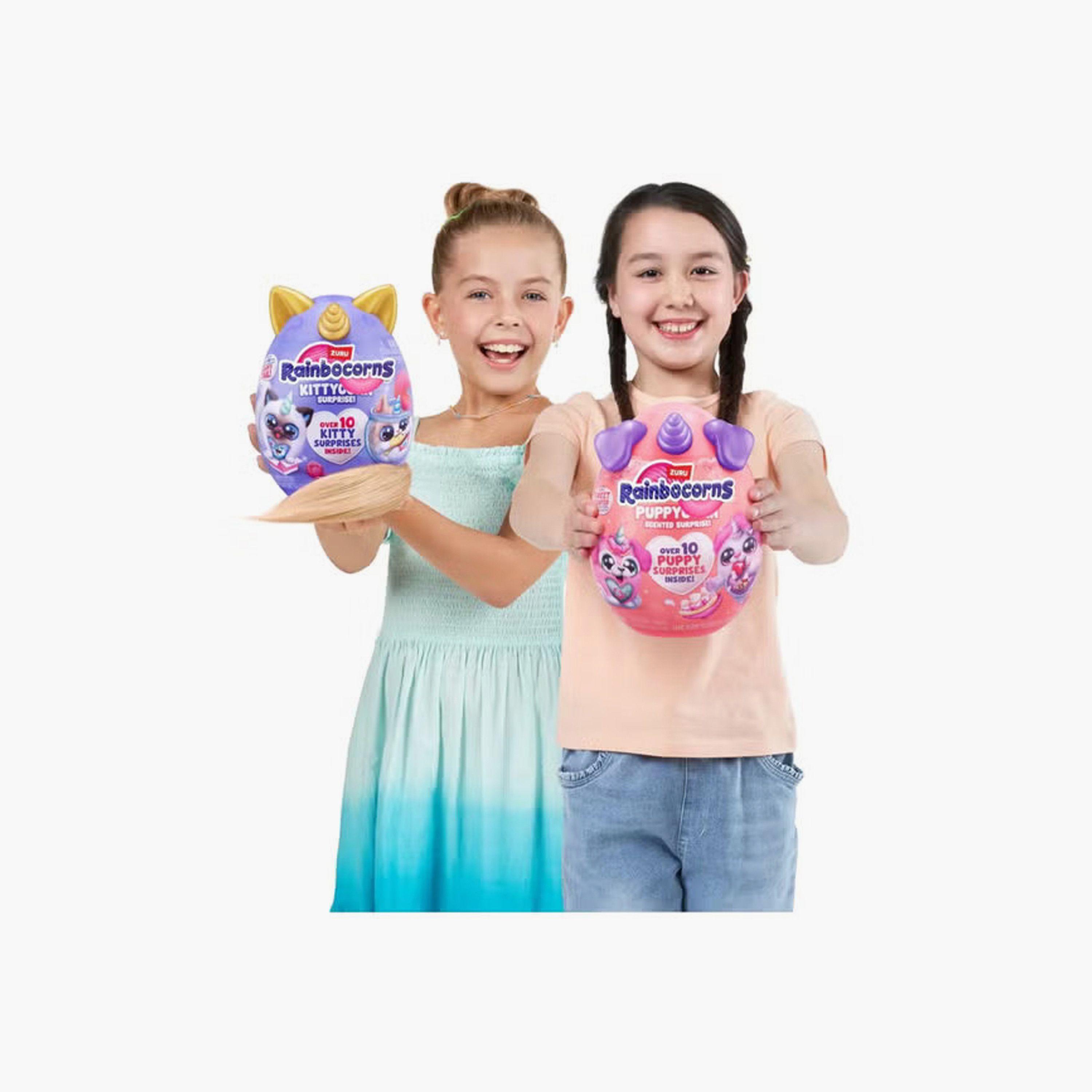 مجموعة كيتيكورن/بوبيكورن كومبو من راينبوكورنز زورو-toys-plushsofttoys-cartooncharacters-image-1