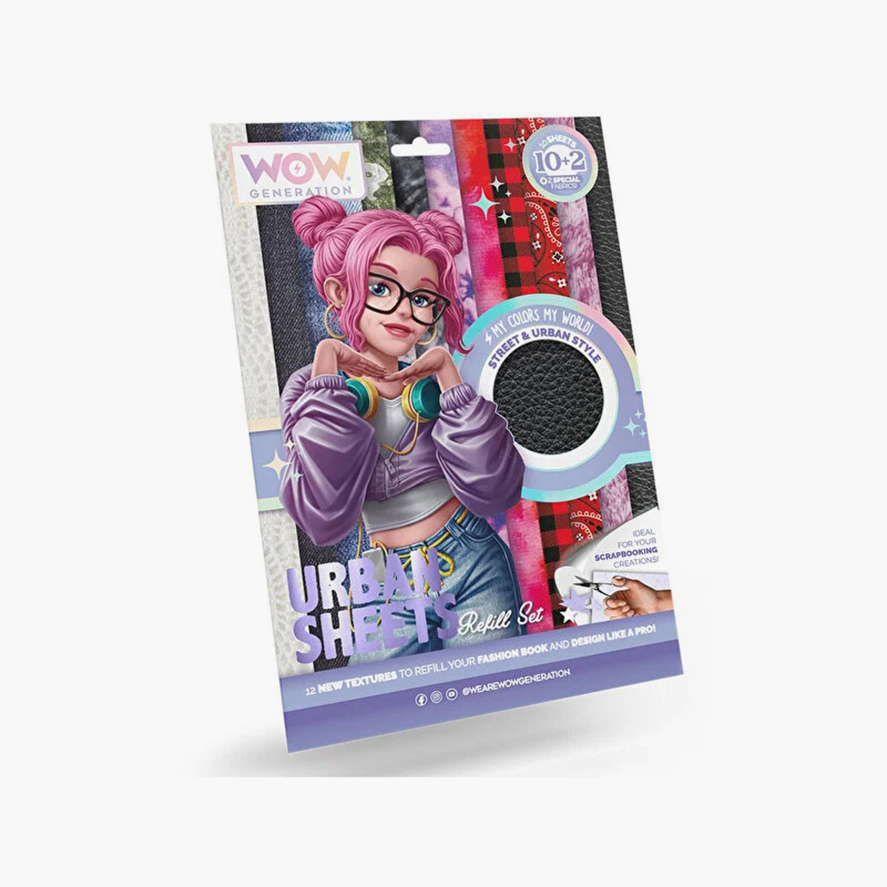 Wow Generation 12+2 Refill Sheets Fashion Book-school-artsandcrafts-image-1