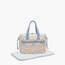 شنطة حفاضات بطبعات زهرية مع لبادة تغيير من جيجلز-baby-diapering-diaperbags-image-11