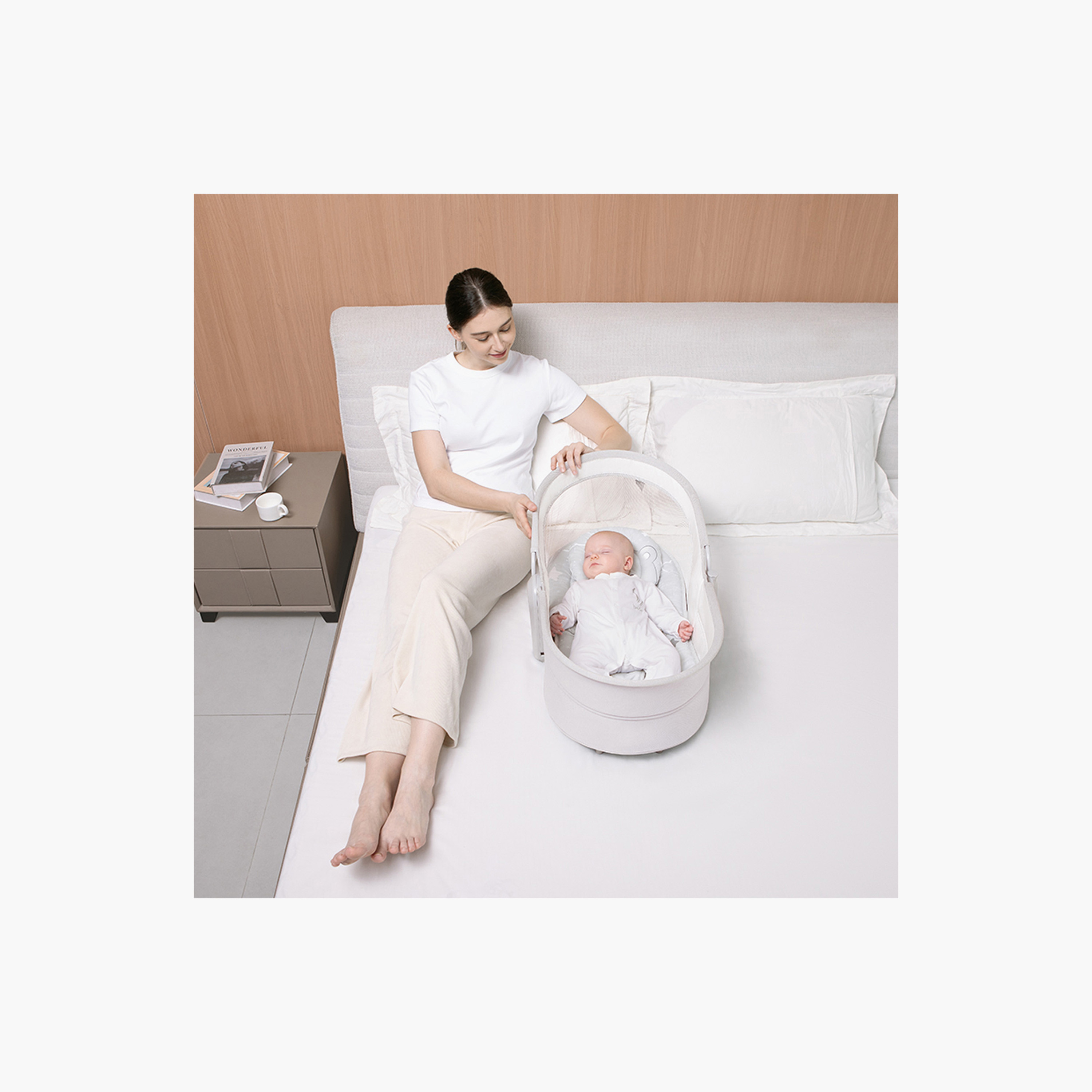 كرسي أطفال مع شبكة ناموسية ليو من ماستيلا - 44x60x74 سم-baby-nursery-furniture-cribsandbeds-bassinets-image-8