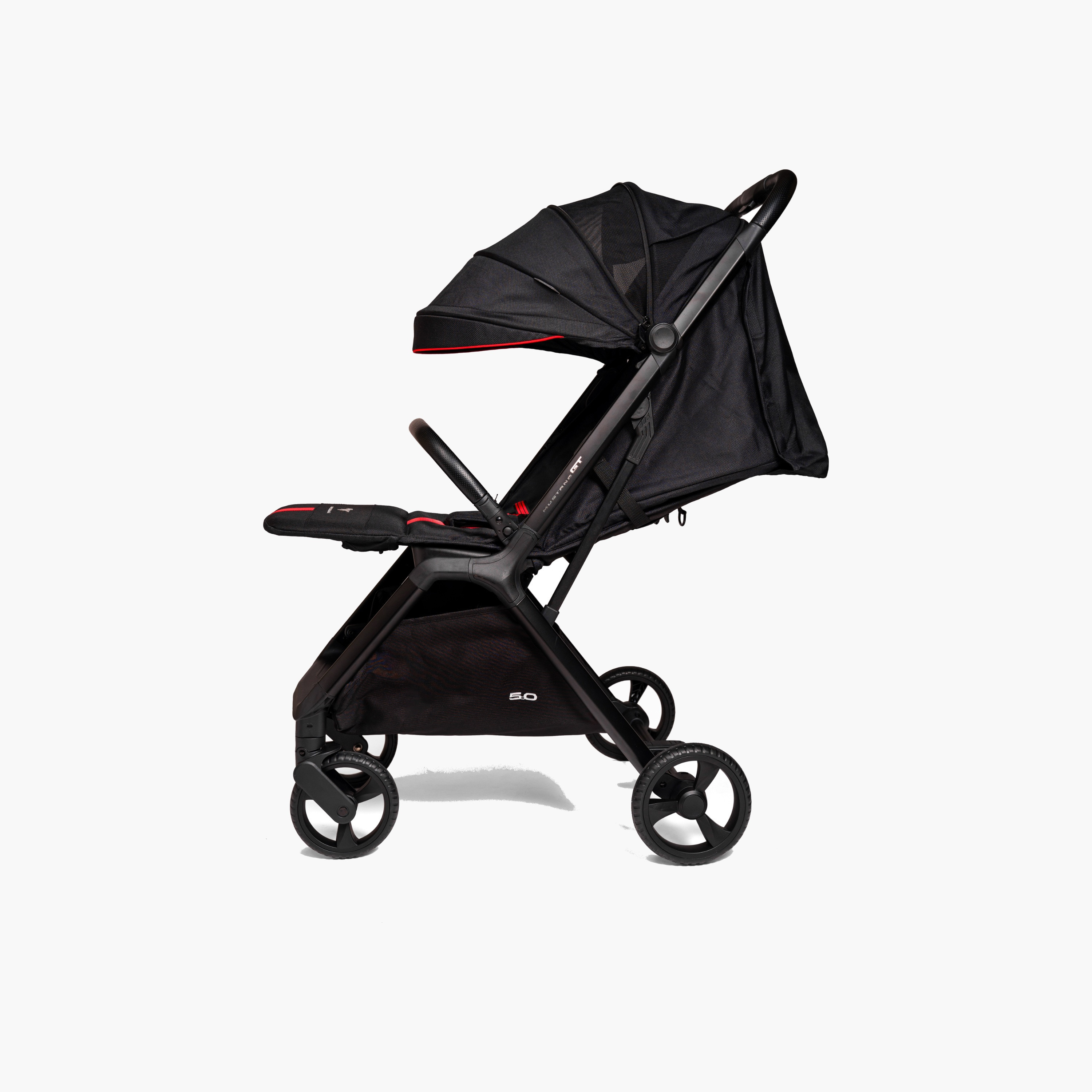 Ford Mustang GT Cruiser Auto Fold Stroller with Aluminium Frame and Wheel Lock-baby-gear-strollersandprams-strollers-image-6