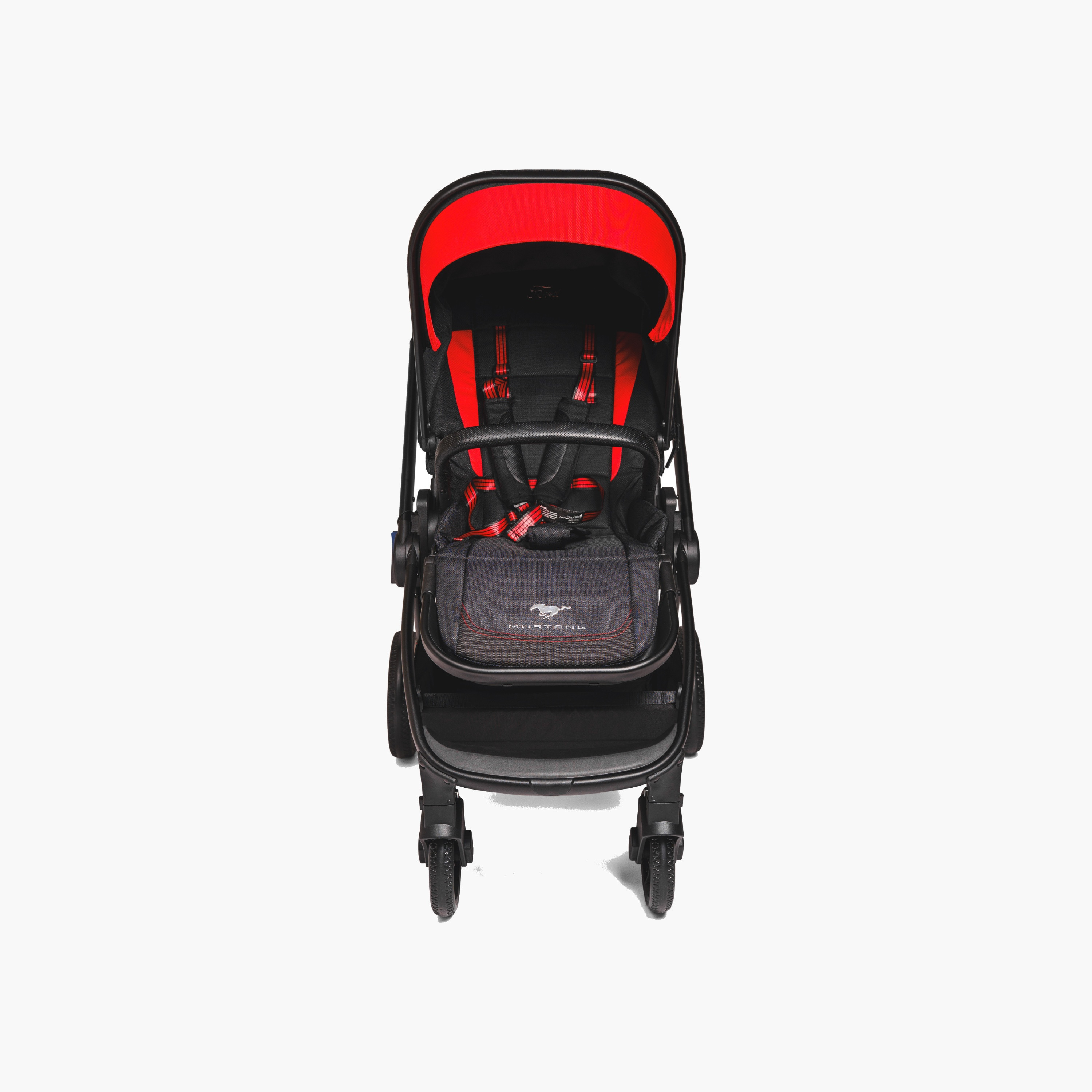 Ford Mustang GT Turbo Stroller with Aluminium Frame, Wheel Lock and Storage Basket-baby-gear-strollersandprams-strollers-image-3