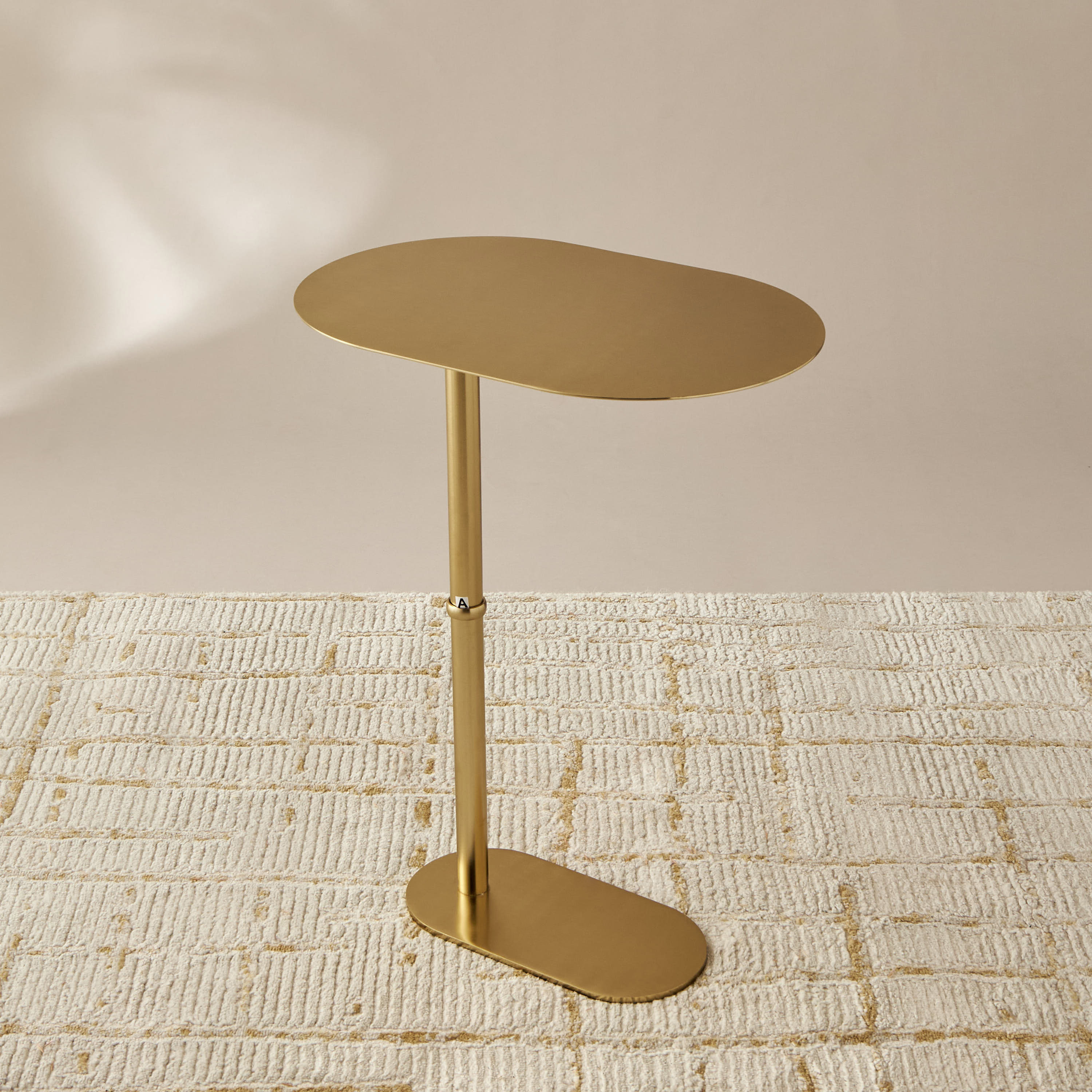 Metal Top Side Table - 40x51 cms-furniture-livingroom-sideandendtables-image-1