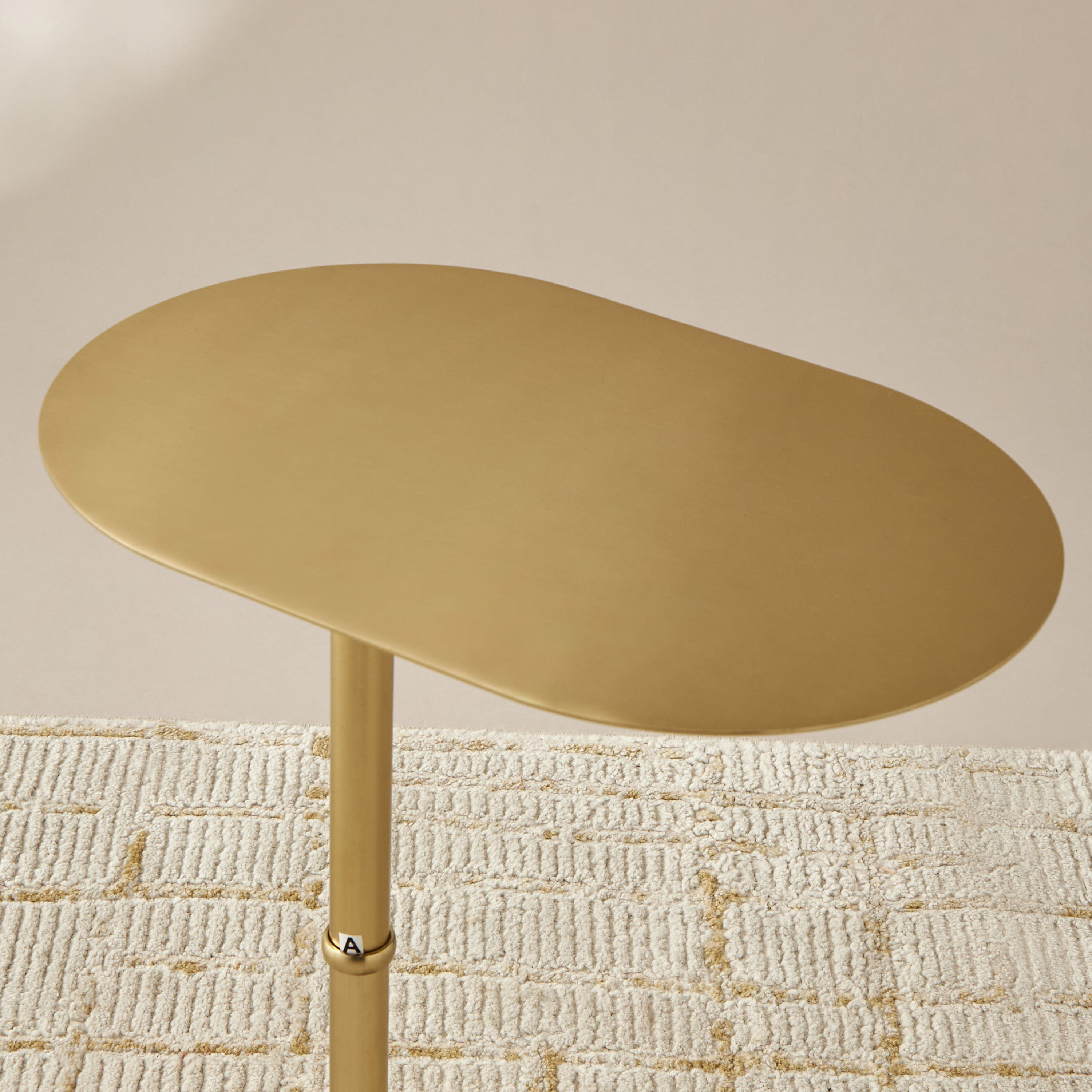 Metal Top Side Table - 40x51 cms-furniture-livingroom-sideandendtables-image-4