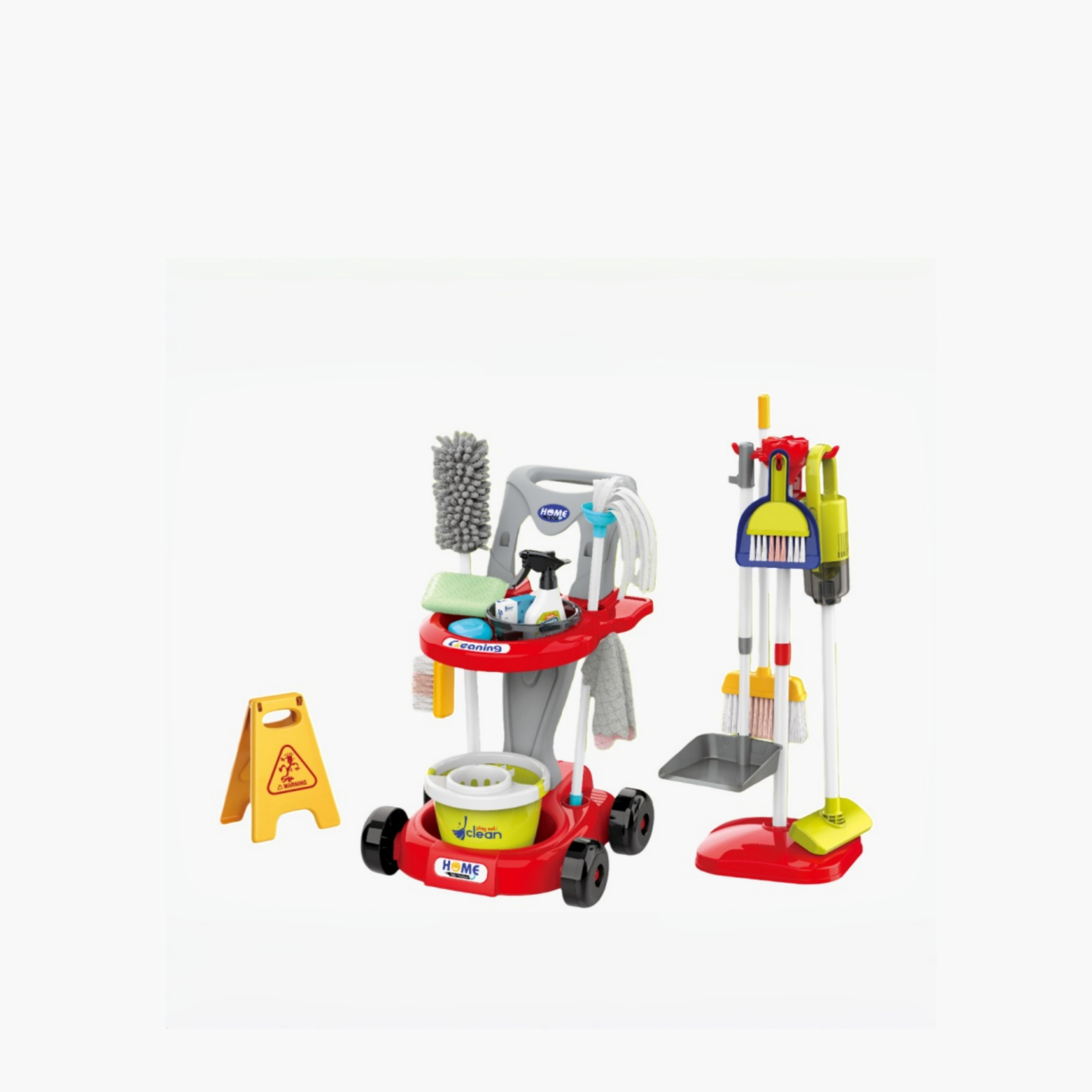 مجموعة لعب عربة التنظيف من ليتل هليبر-toys-roleplay-householdsets-image-1
