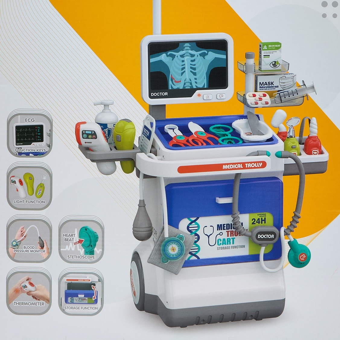 Medical Trolley Doctor Playset-toys-roleplay-doctorsets-image-13