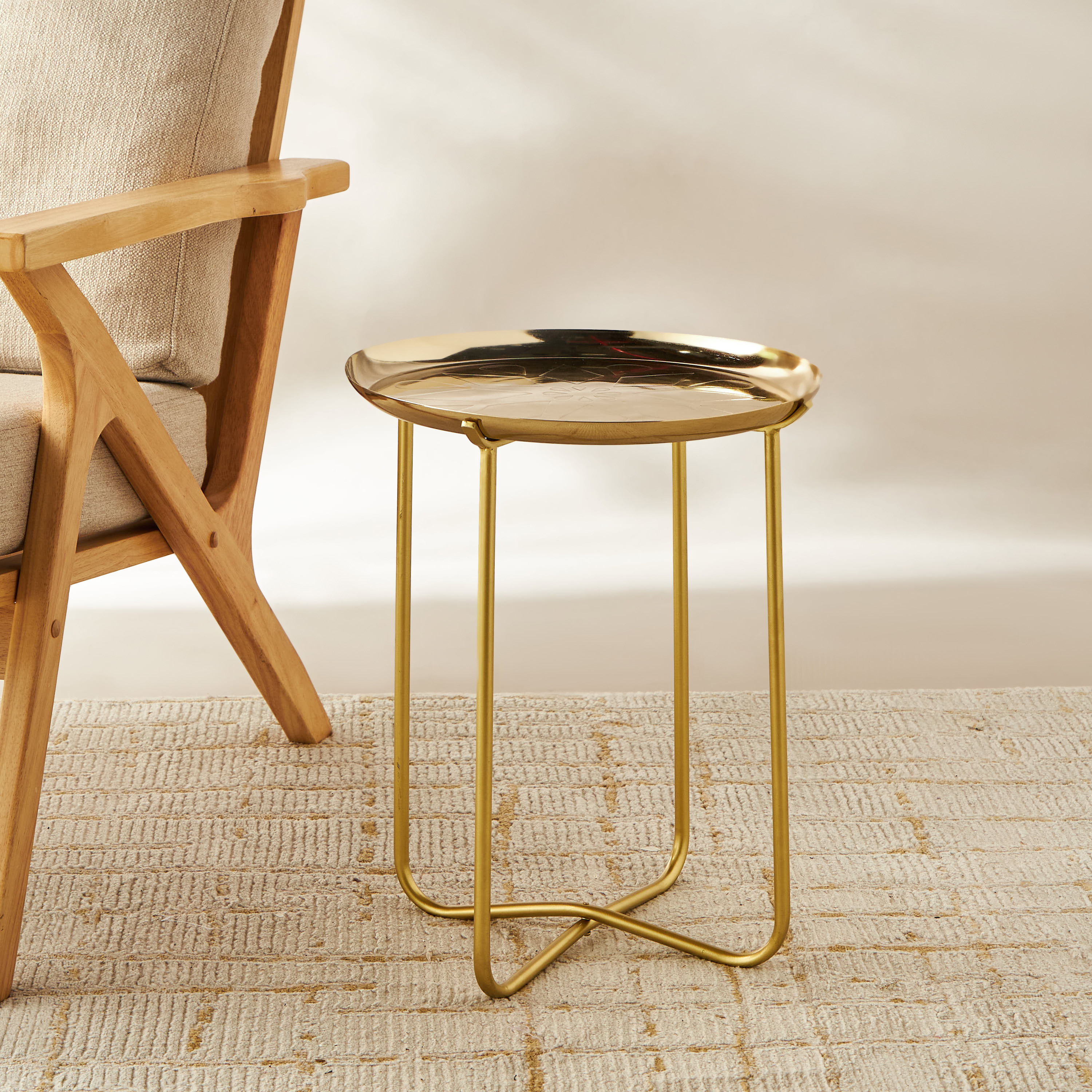 Metal Accent Table - 49 cms-furniture-livingroom-sideandendtables-image-3