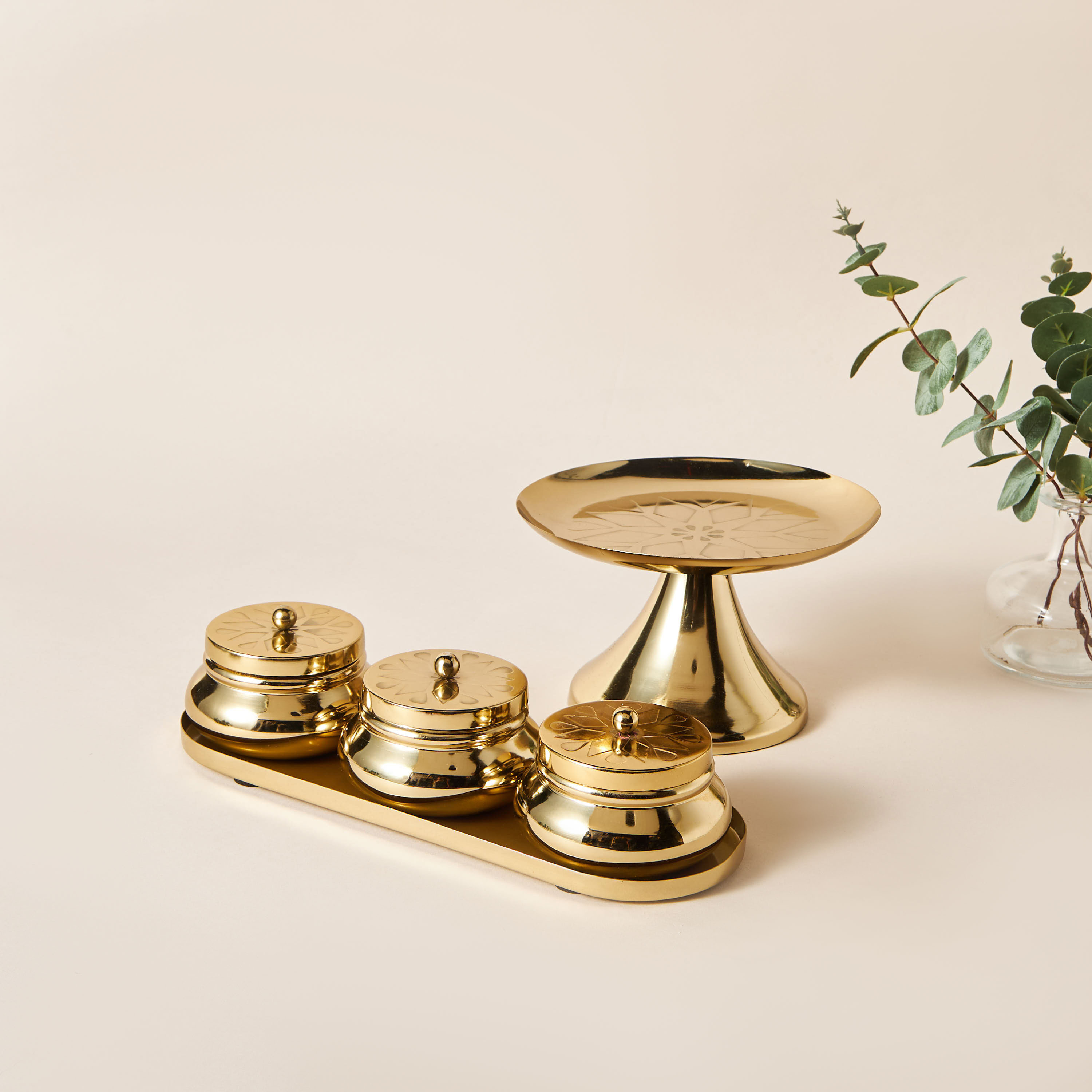 Metal Cake Stand - 12 cms-household-dining-serveware-cakestands-image-5