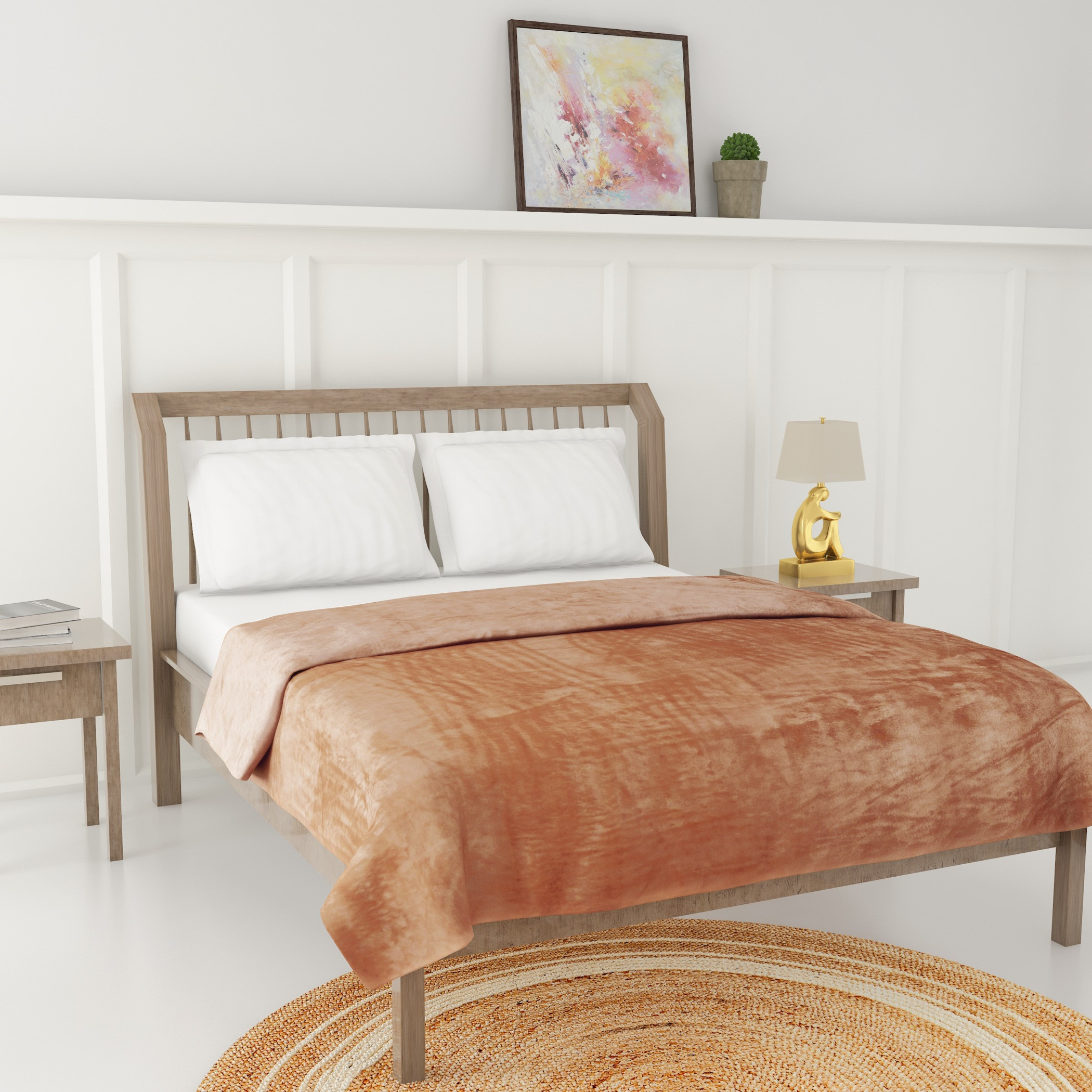 بطانية فلانيل فاخرة - 220x200 سم-household-cushionsandthrows-throwsandblankets-blankets-image-2