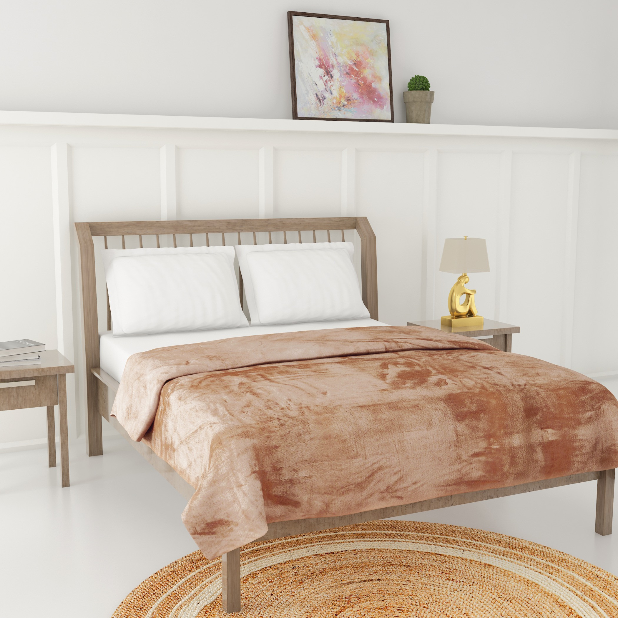Luxury Flannel Blanket - 150x200 cms-household-cushionsandthrows-throwsandblankets-blankets-image-2