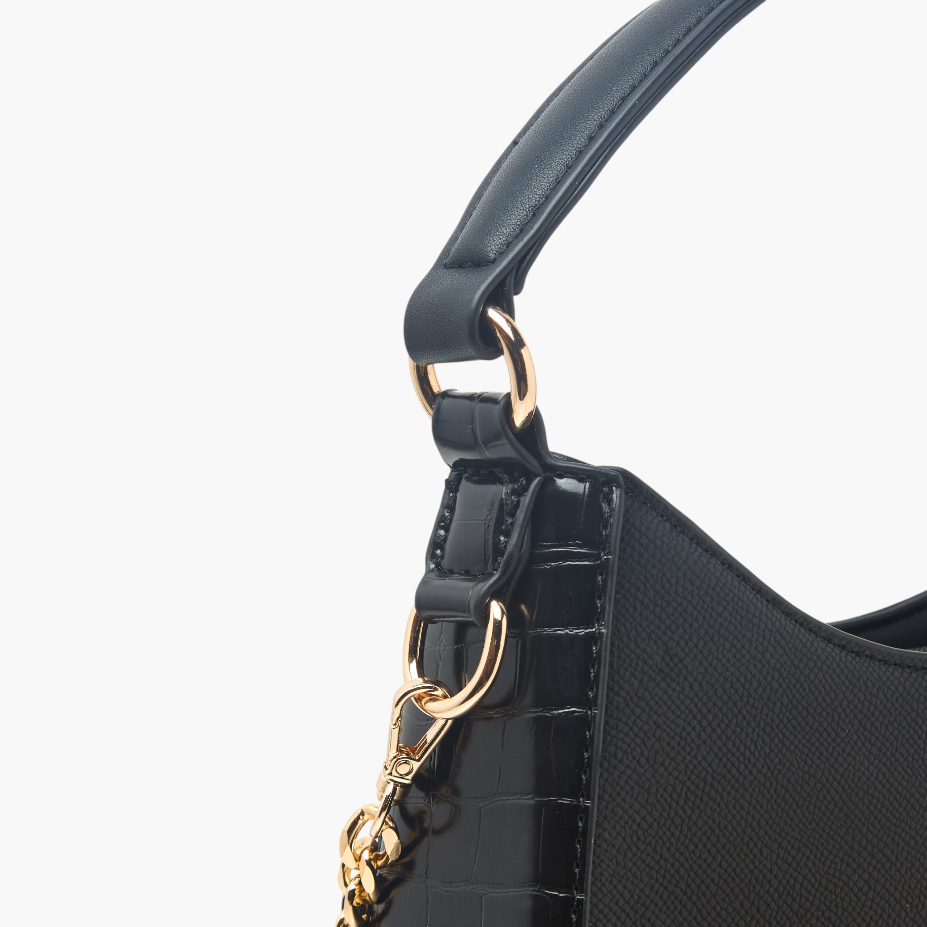Charlotte Reid Textured Shoulder Bag with Pouch-women-bagsandwallets-handbags-image-8