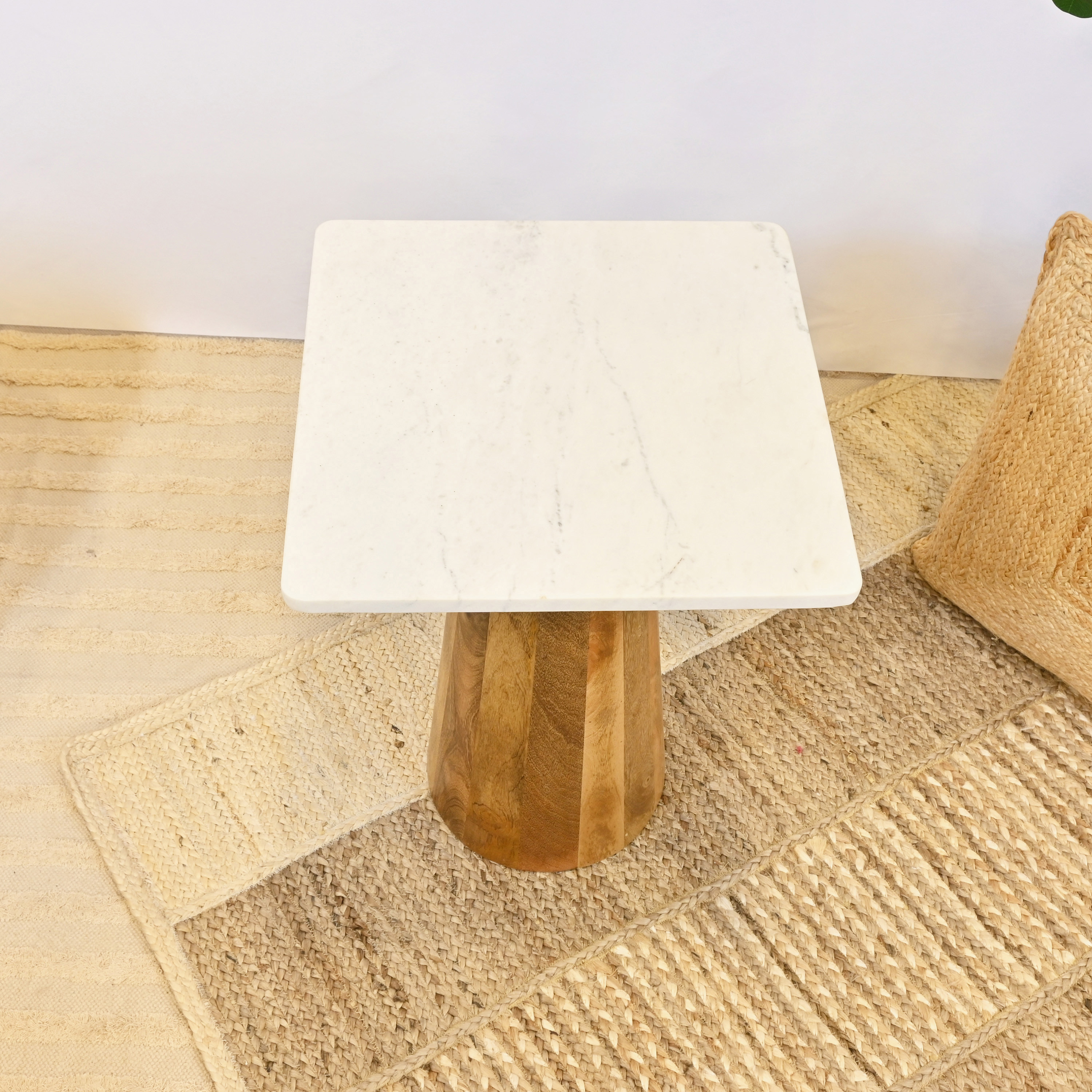 Crafted by Lifestyle Marble Top Accent Table-furniture-livingroom-sideandendtables-image-4