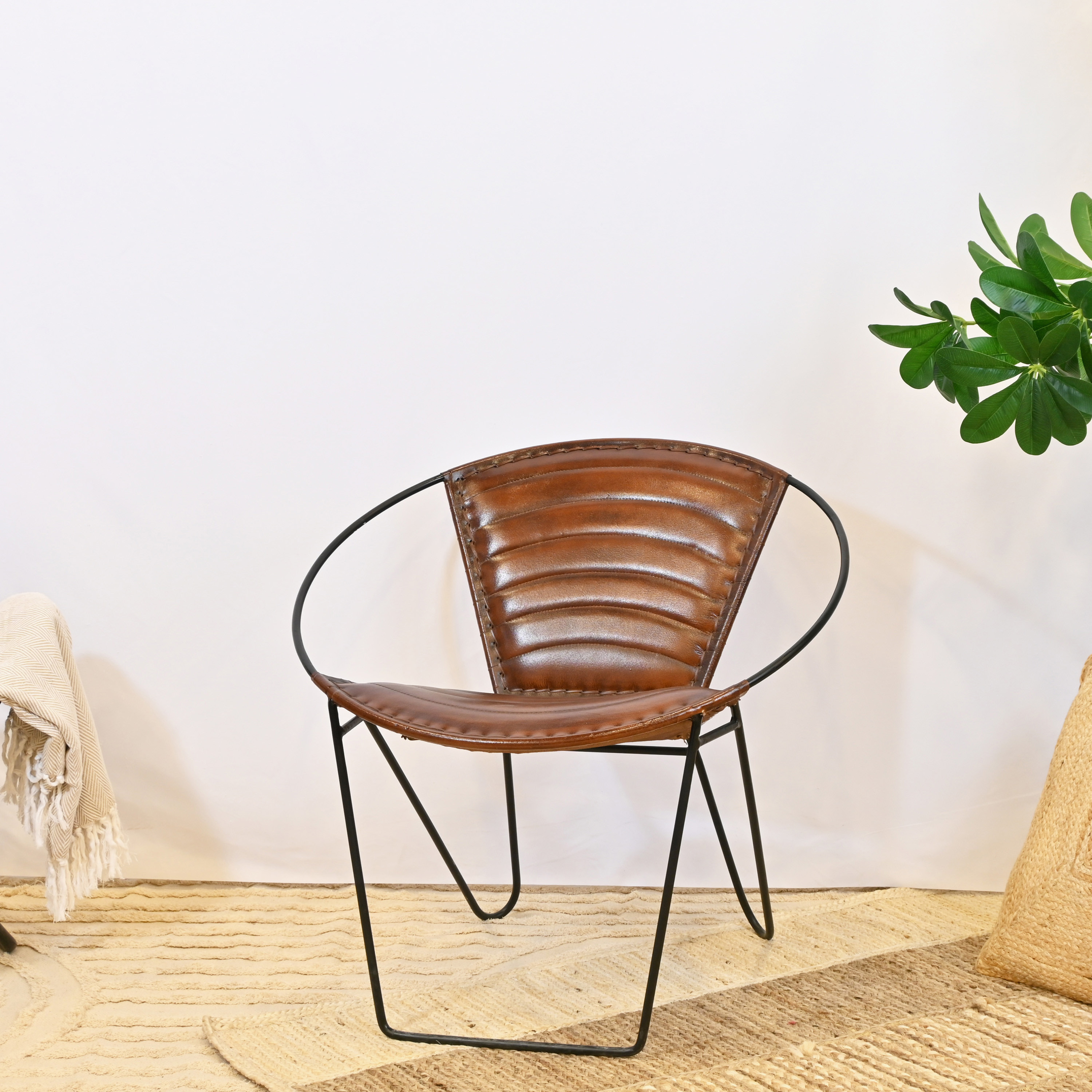 Crafted by Lifestyle Leather Chair-furniture-sofaandseating-armchairs-image-2
