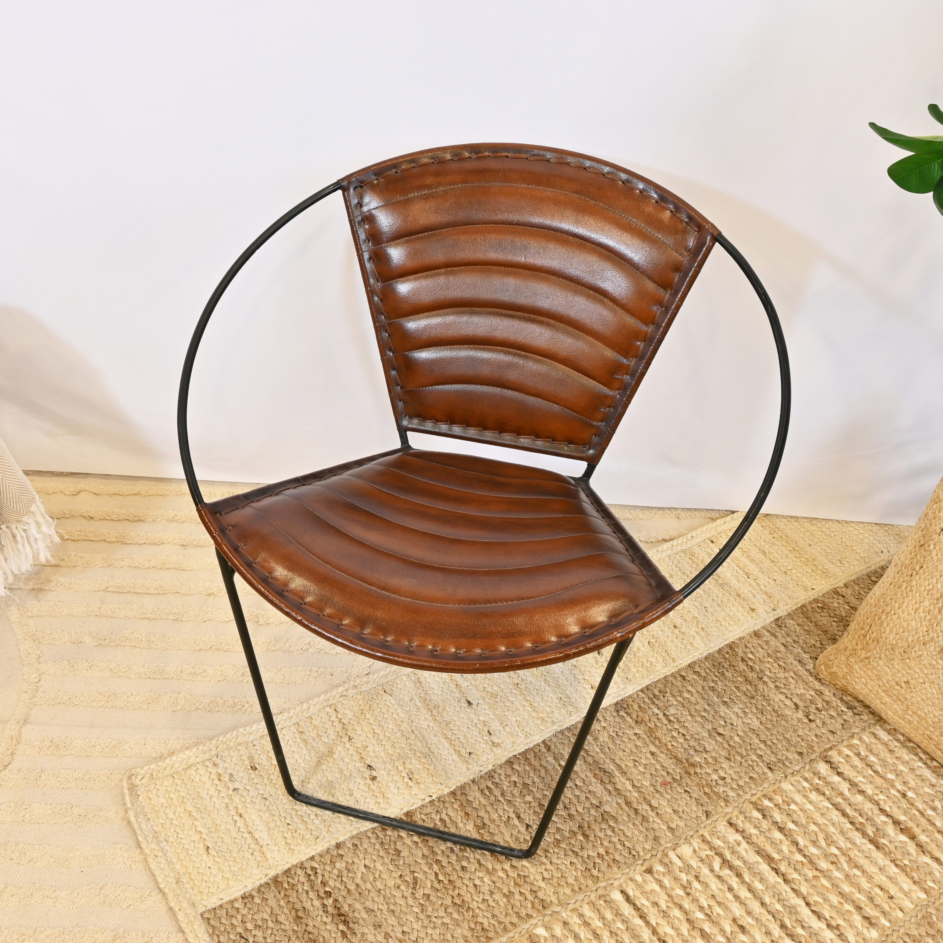Crafted by Lifestyle Leather Chair-furniture-sofaandseating-armchairs-image-3
