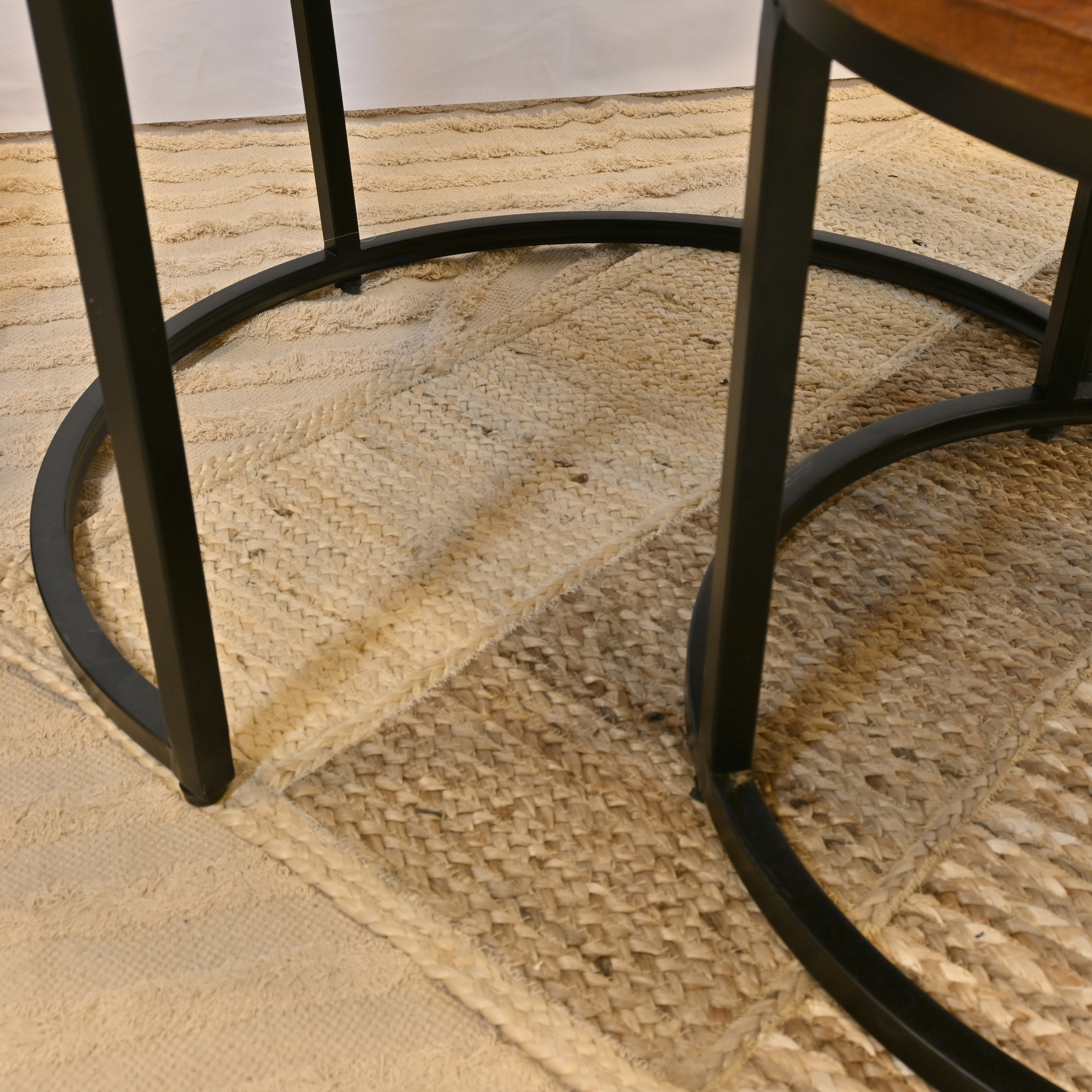 Crafted by Lifestyle Wooden Top Coffee Table - Set of 2-furniture-livingroom-coffeetables-image-3