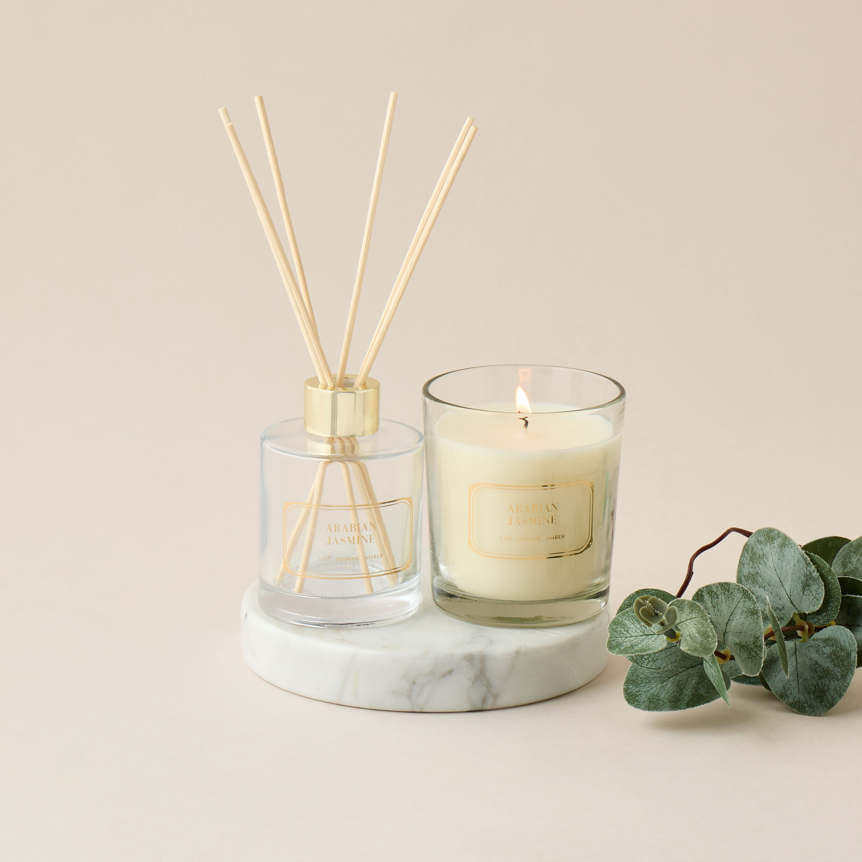 Scent.d London Amber Blossom Diffuser and Jar Candle Gift Set-household-homefragrance-fragrancegiftset-image-4