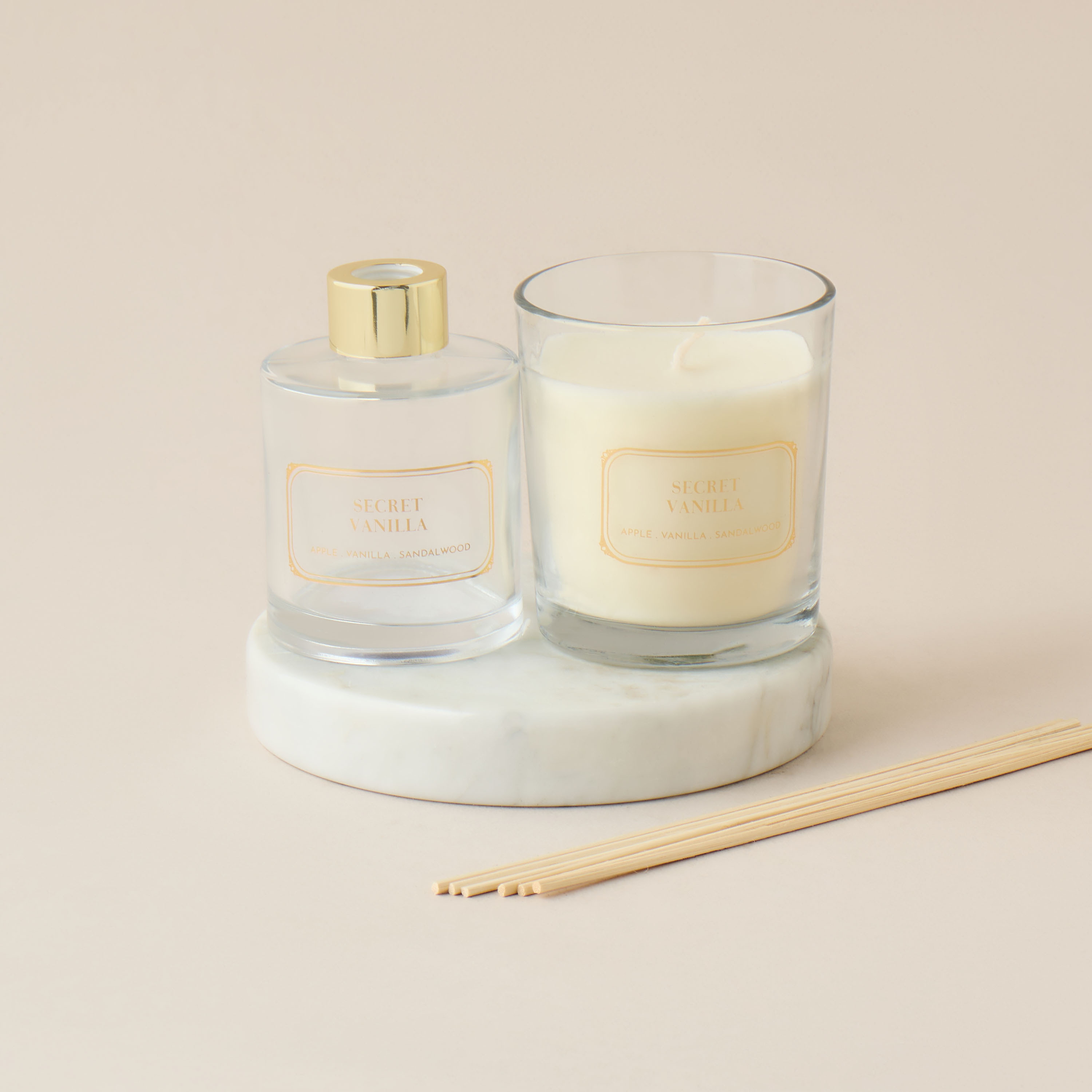 Scent.d London Amber Blossom Diffuser and Jar Candle Gift Set-household-homefragrance-fragrancegiftset-image-2