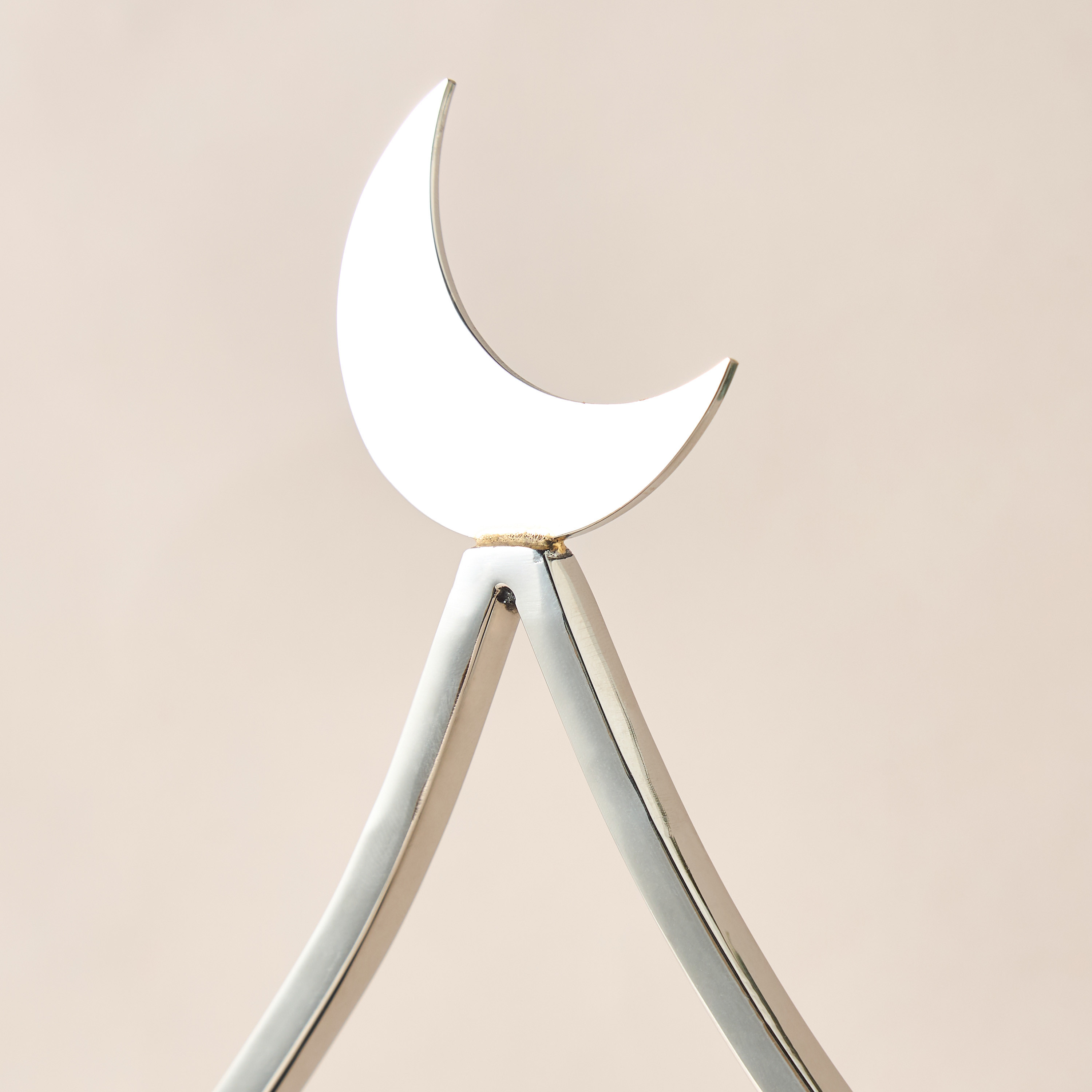 Decorative Crescent Accent Incense Burner - 15x25 cms-household-decor-decorativeobjectsandsculptures-image-4