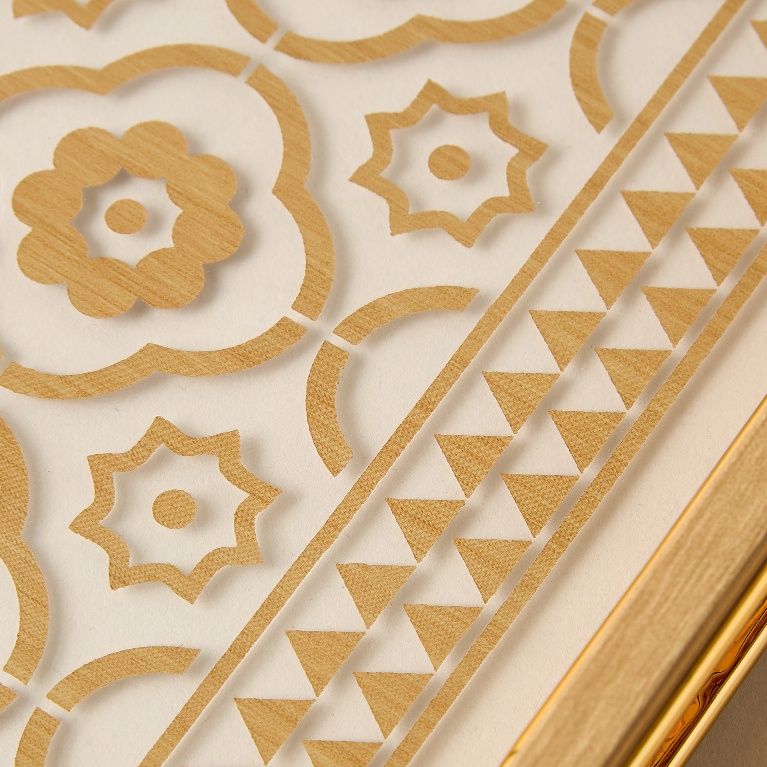 Printed Decorative Tray with Cutout Handle - 37x29 cms-household-decor-boxesandtrays-image-4