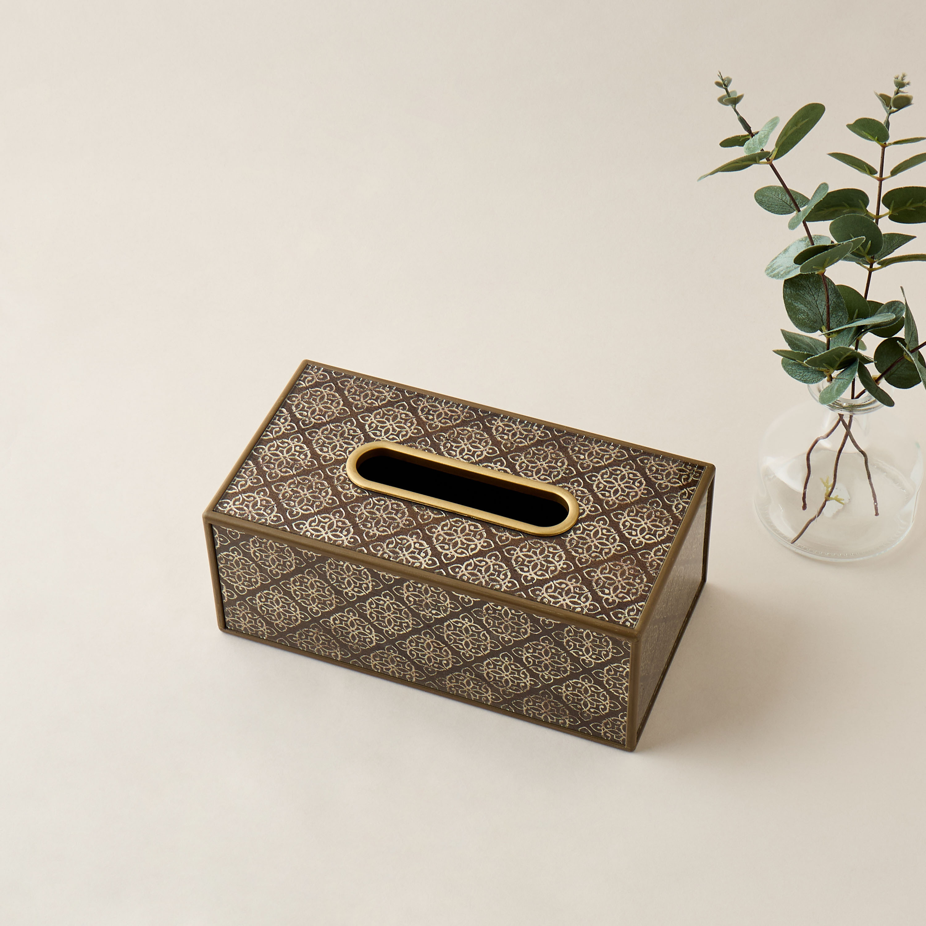 Printed Decorative Tissue Holder-household-bathandlaundry-bathaccessories-tissueboxesandcottonjars-image-2