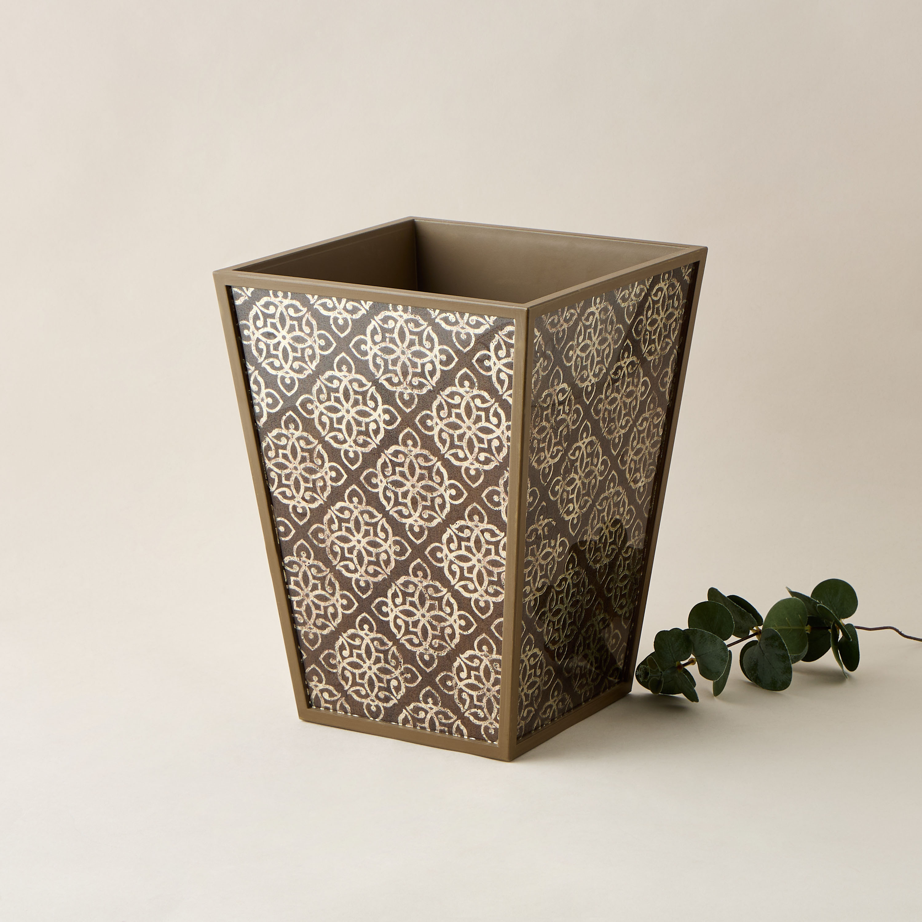 Printed Decorative Waste Bin-household-bathandlaundry-wastebinsandaccessories-image-1