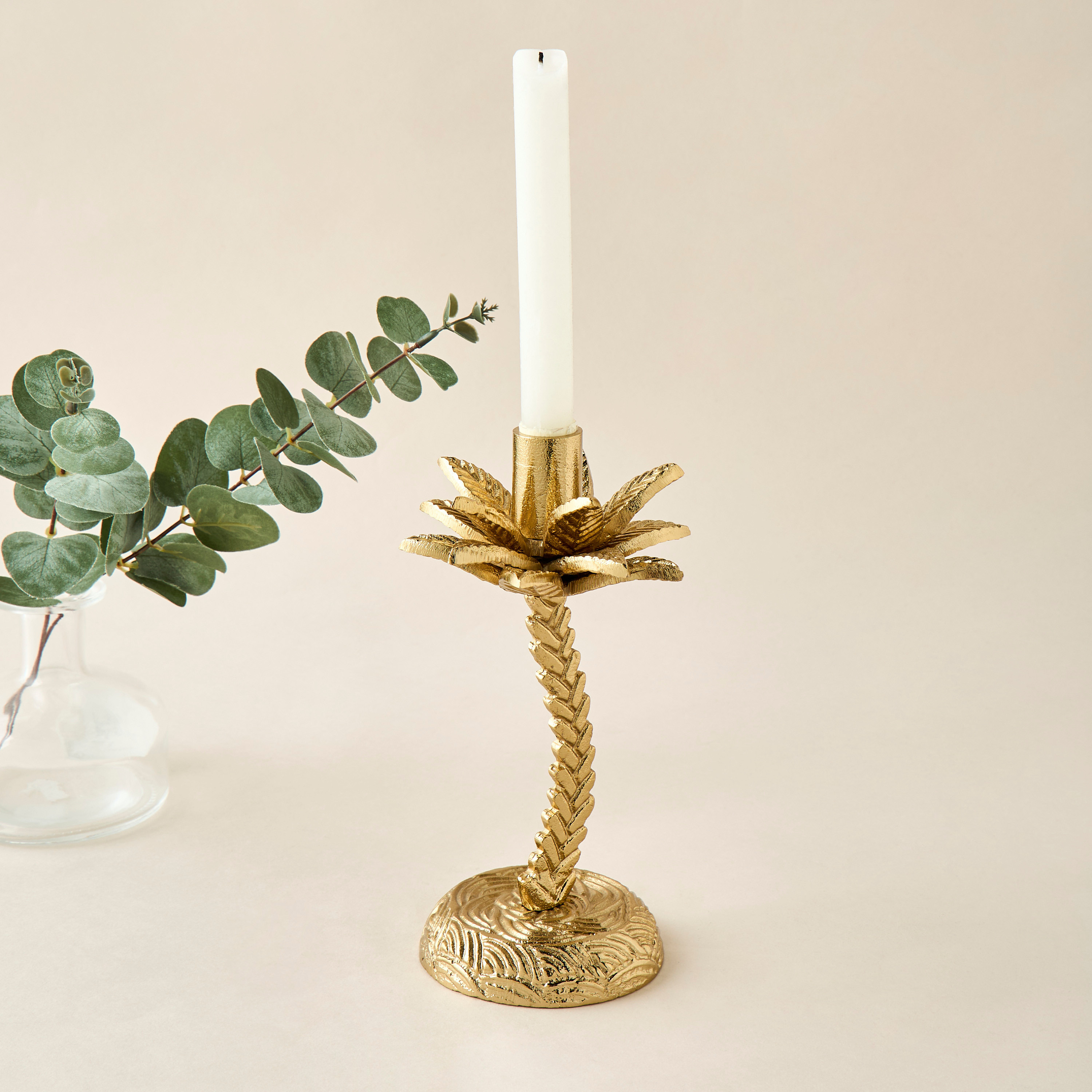 Palm Tree Accent Candleholder - 26 cms-household-decor-candleholdersandlanterns-image-2