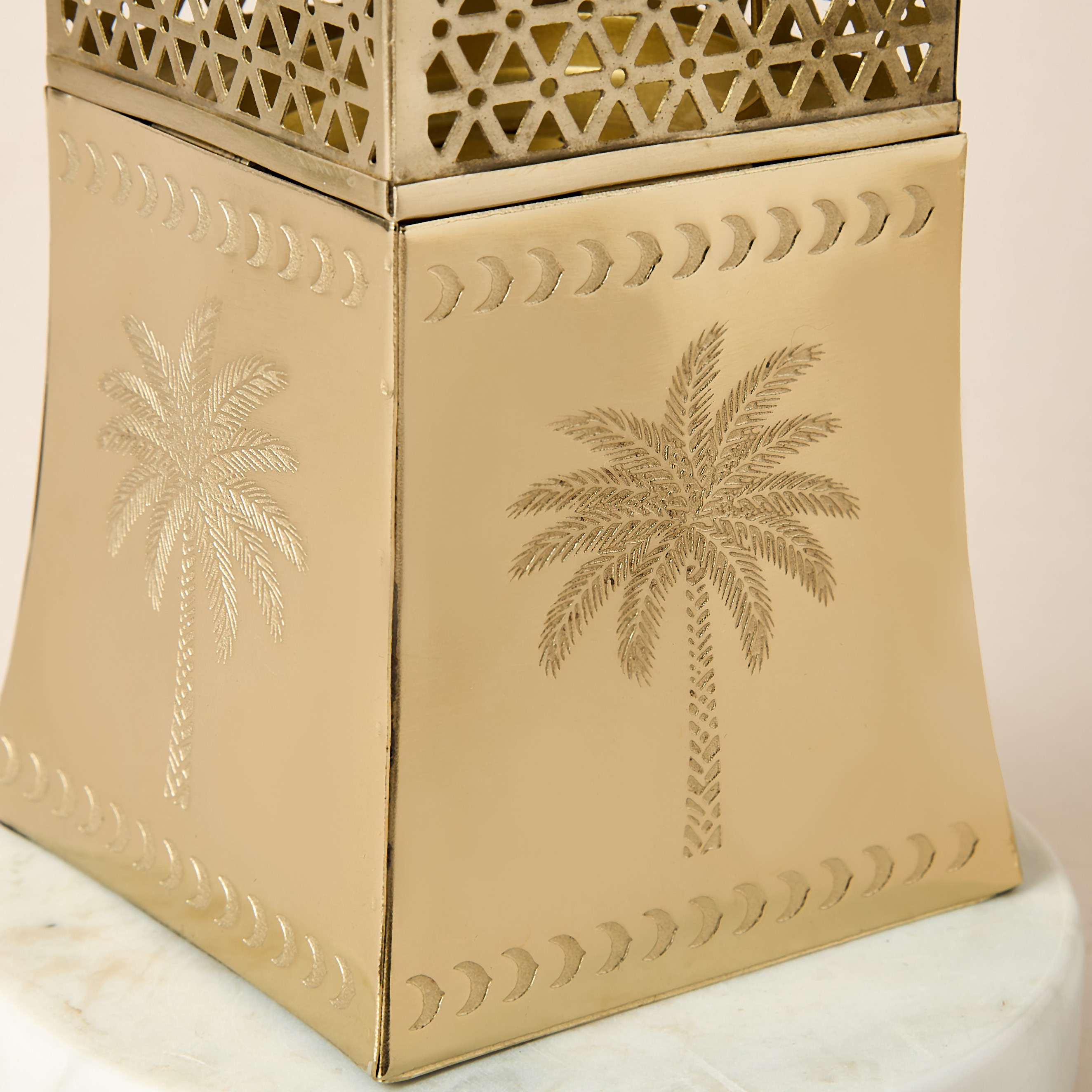 Palm Cutout Detail Decorative Incense Burner-household-homefragrance-burners-image-4