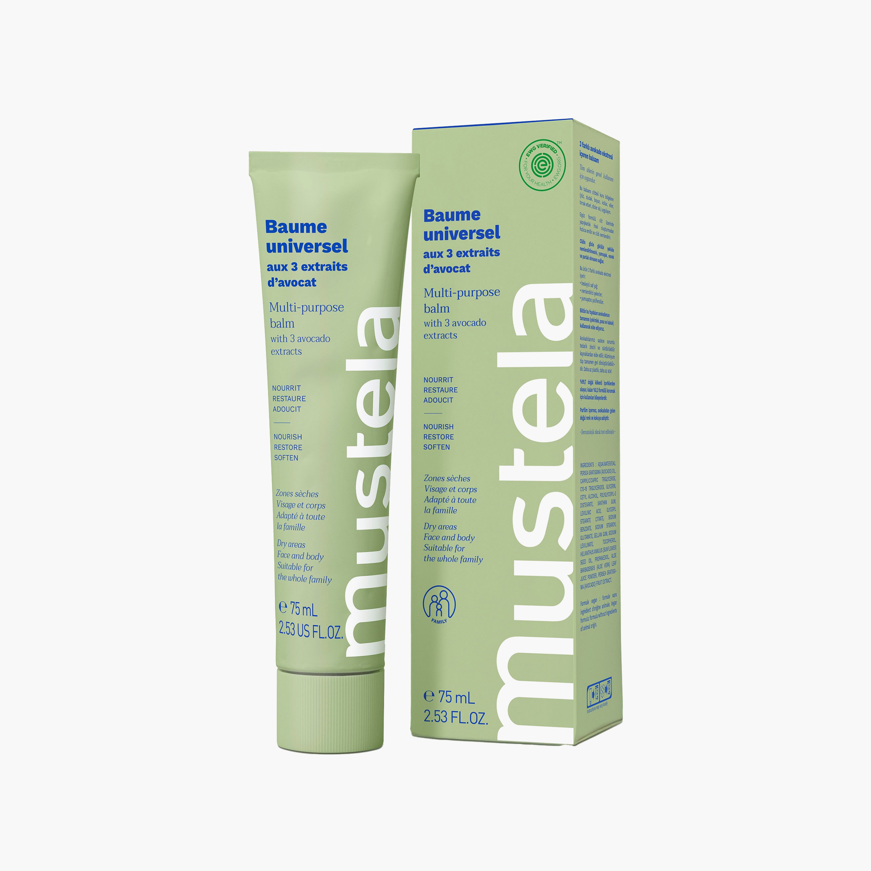 Mustela Multi-Purpose Balm with Avocado Extract - 75 ml-baby-diapering-babywipes-image-1