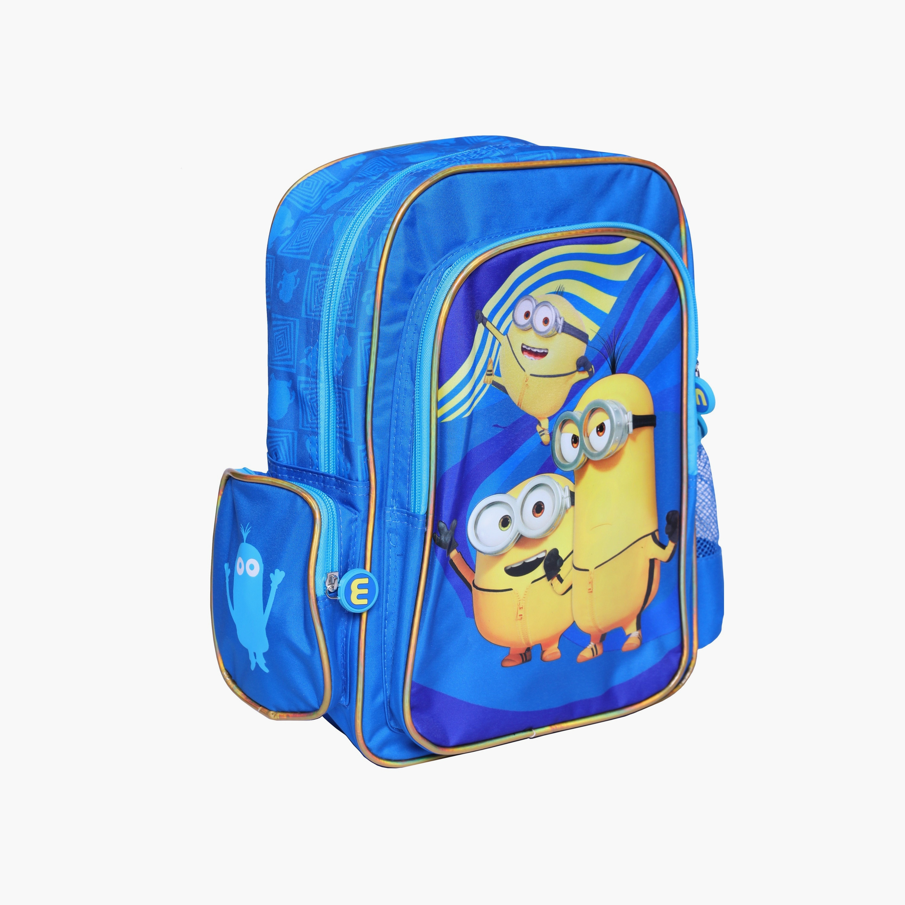 Minions: The Rise Of Gru Printed Backpack - 14 Inch - Blue-school-bagsandbackpacks-backpacks-image-2