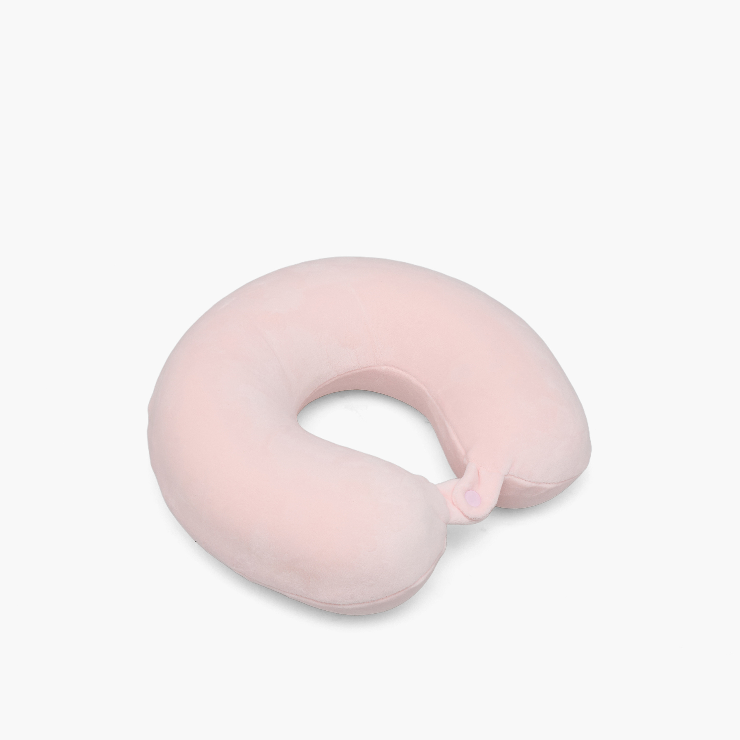 وسادة رقبة سادة مع إغلاق بأزرار كبس من فايندز-travel-pillows-image-1